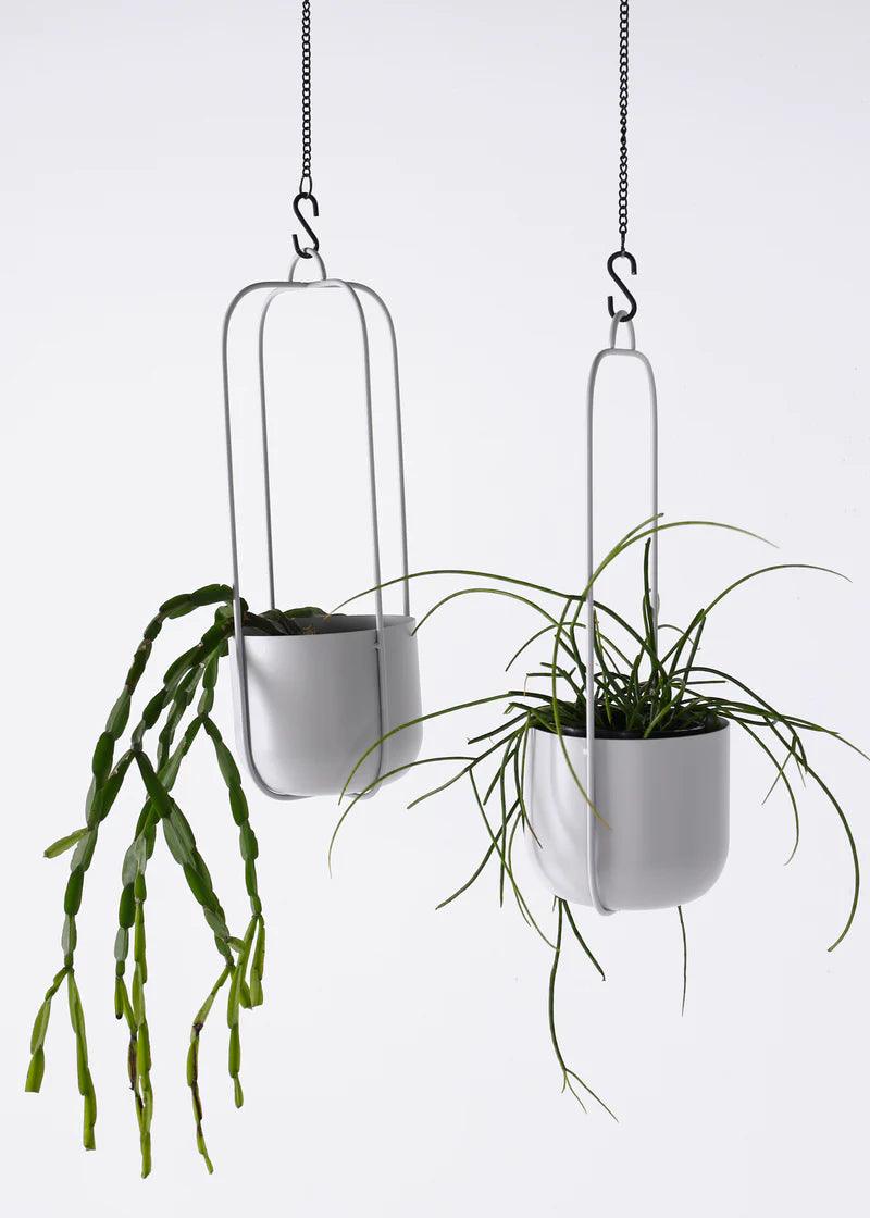 Zestaw osłonek wiszących LOTUS szary Hübsch Eye on Design