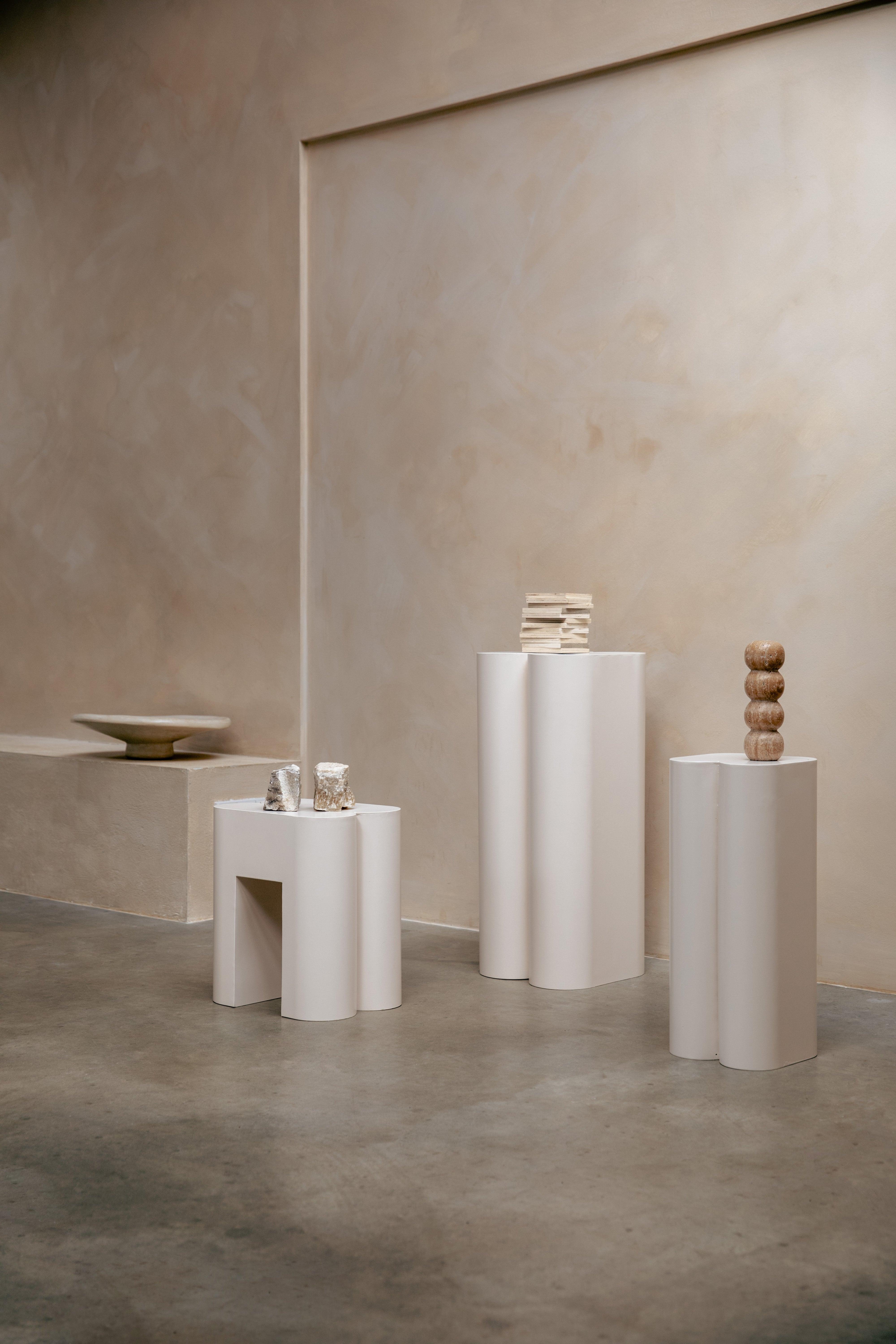 Zestaw stojaków SHAPE beżowy Zuiver Eye on Design