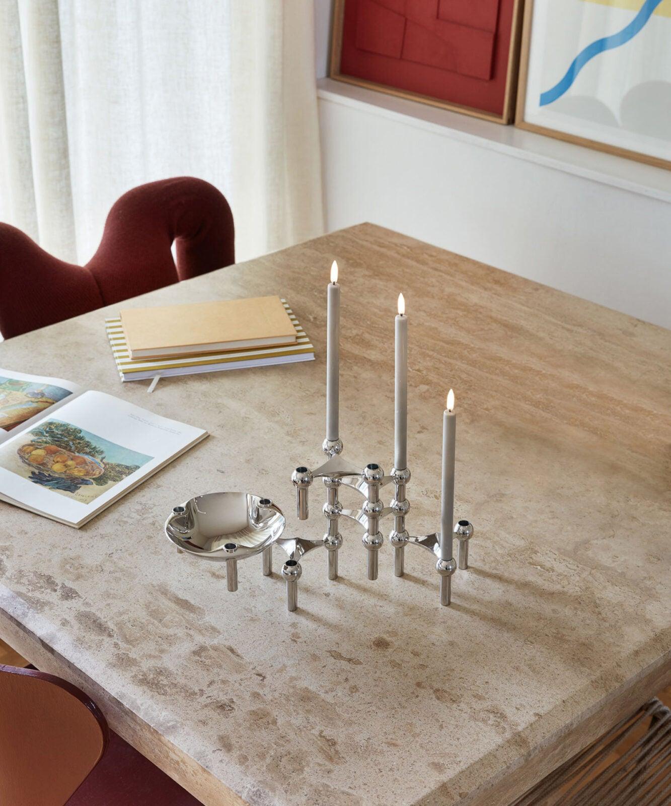 Zestaw świeczek STOFF LED piaskowy Stoff Nagel Eye on Design