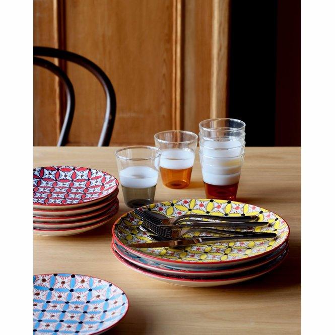 Zestaw szklanek COLLAR CHIC oliwkowy Pols Potten Eye on Design