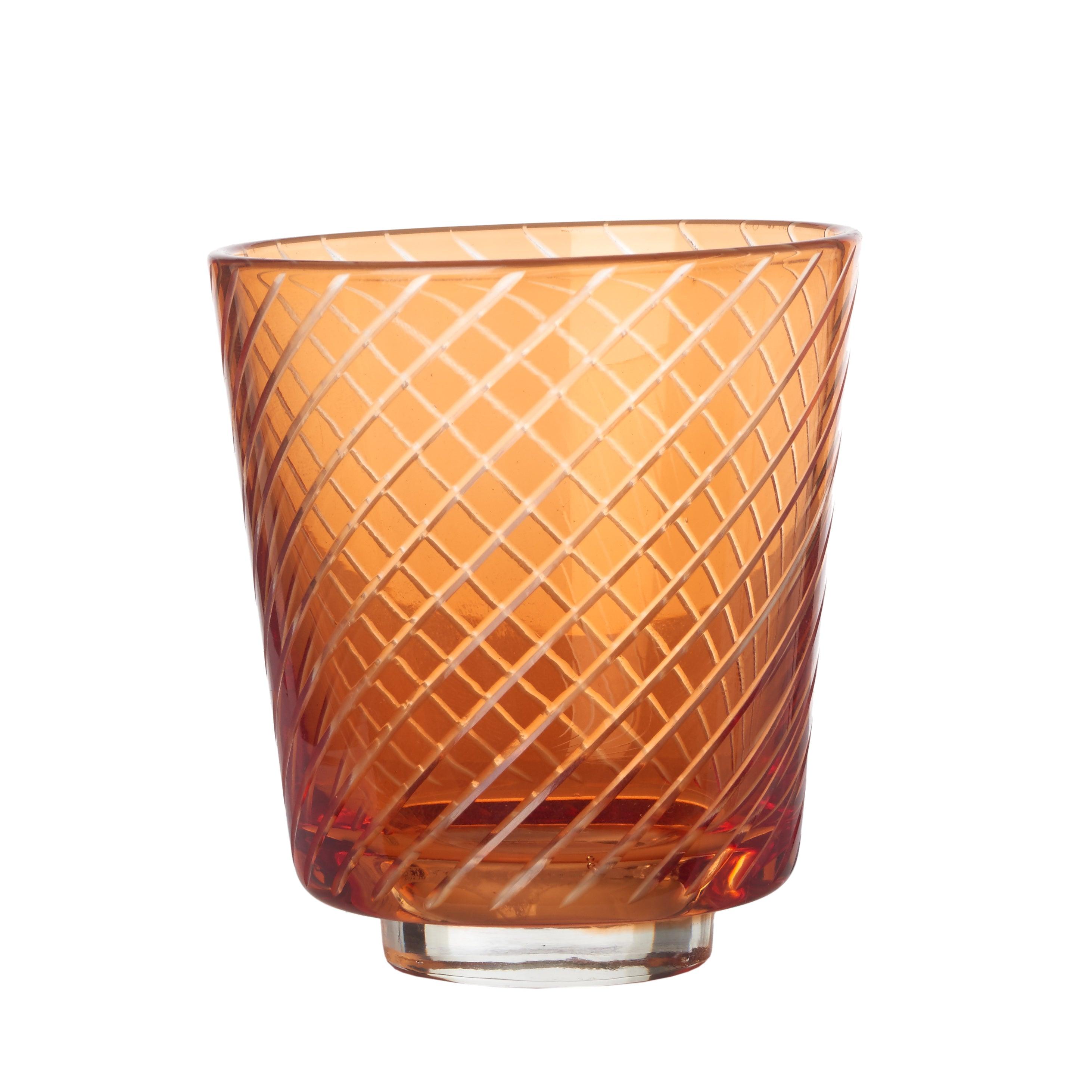 Zestaw szklanek LIBRARY TUMBLERY brązowy Pols Potten Eye on Design