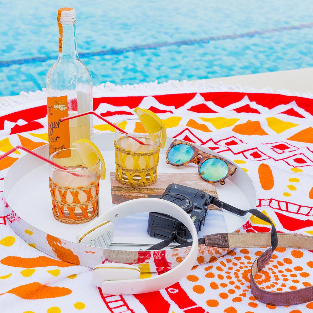 Zestaw szklanek REED kolorowy Pols Potten Eye on Design