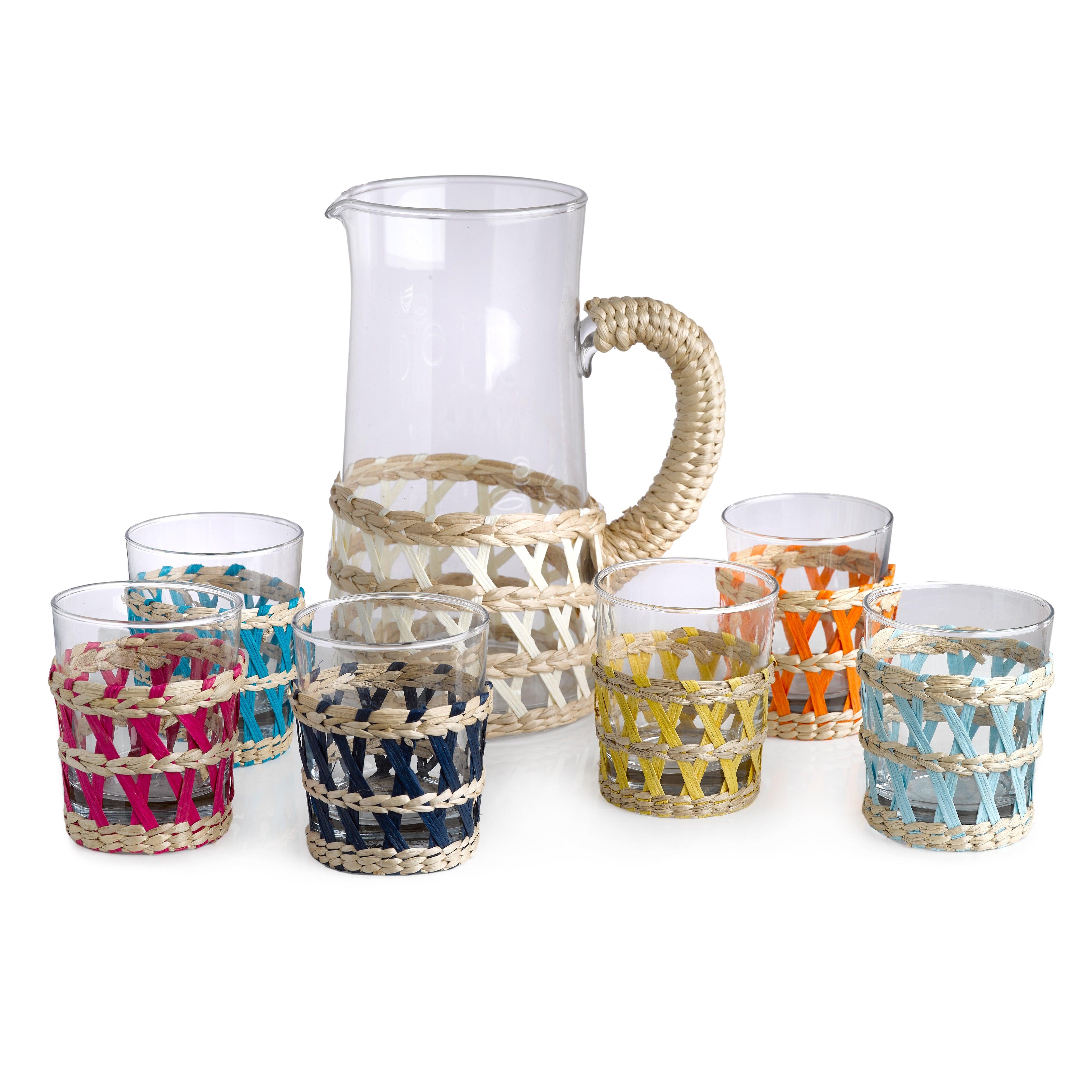 Zestaw szklanek REED kolorowy Pols Potten Eye on Design