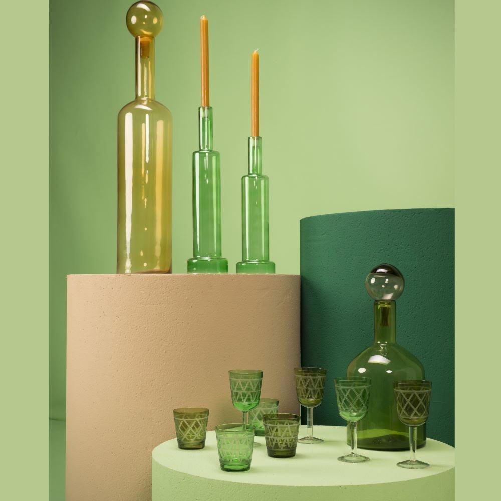 Zestaw szklanek TIE UP zielony Pols Potten Eye on Design