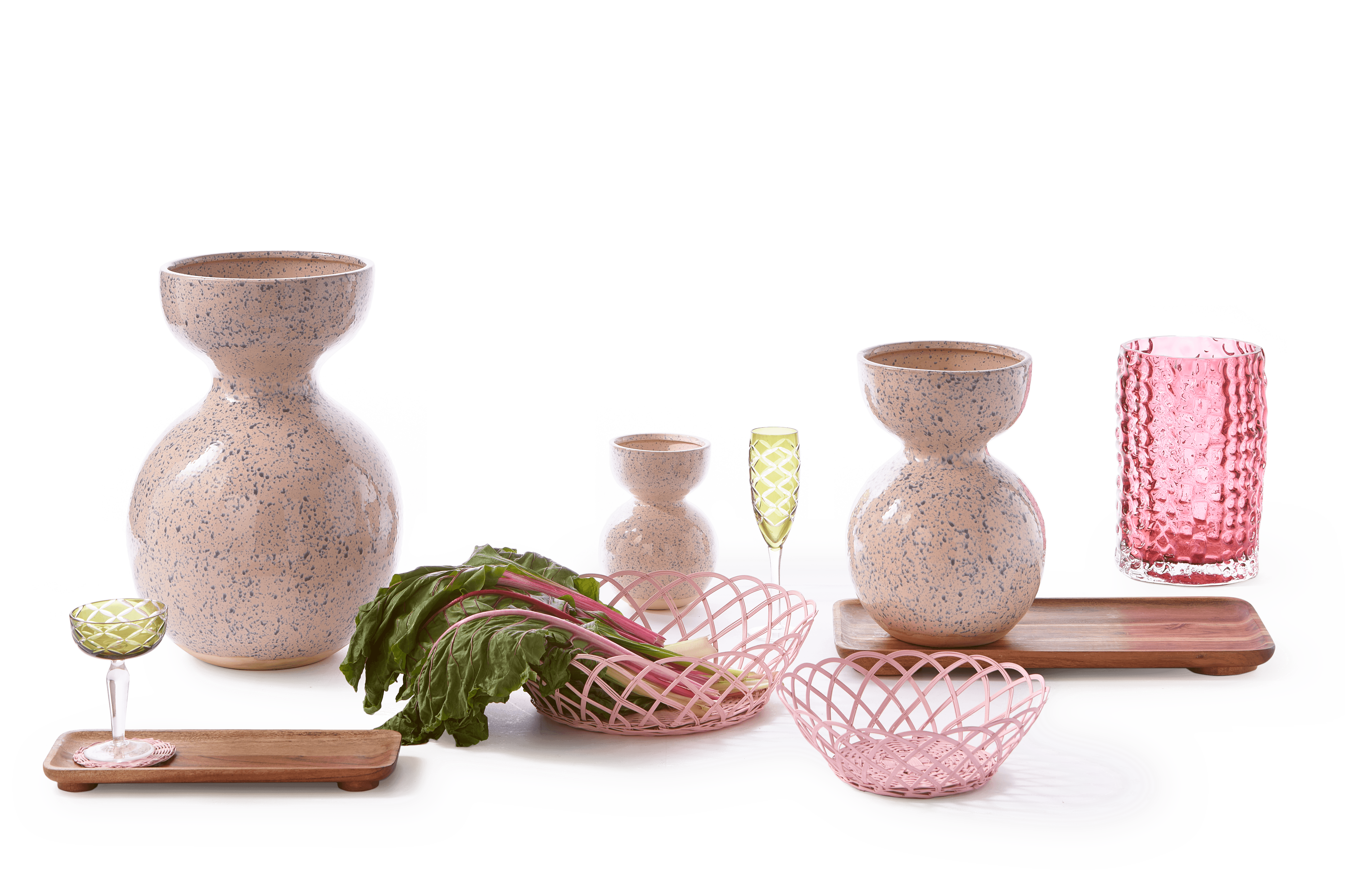 Zestaw tac PLANKI drewniany Pols Potten Eye on Design