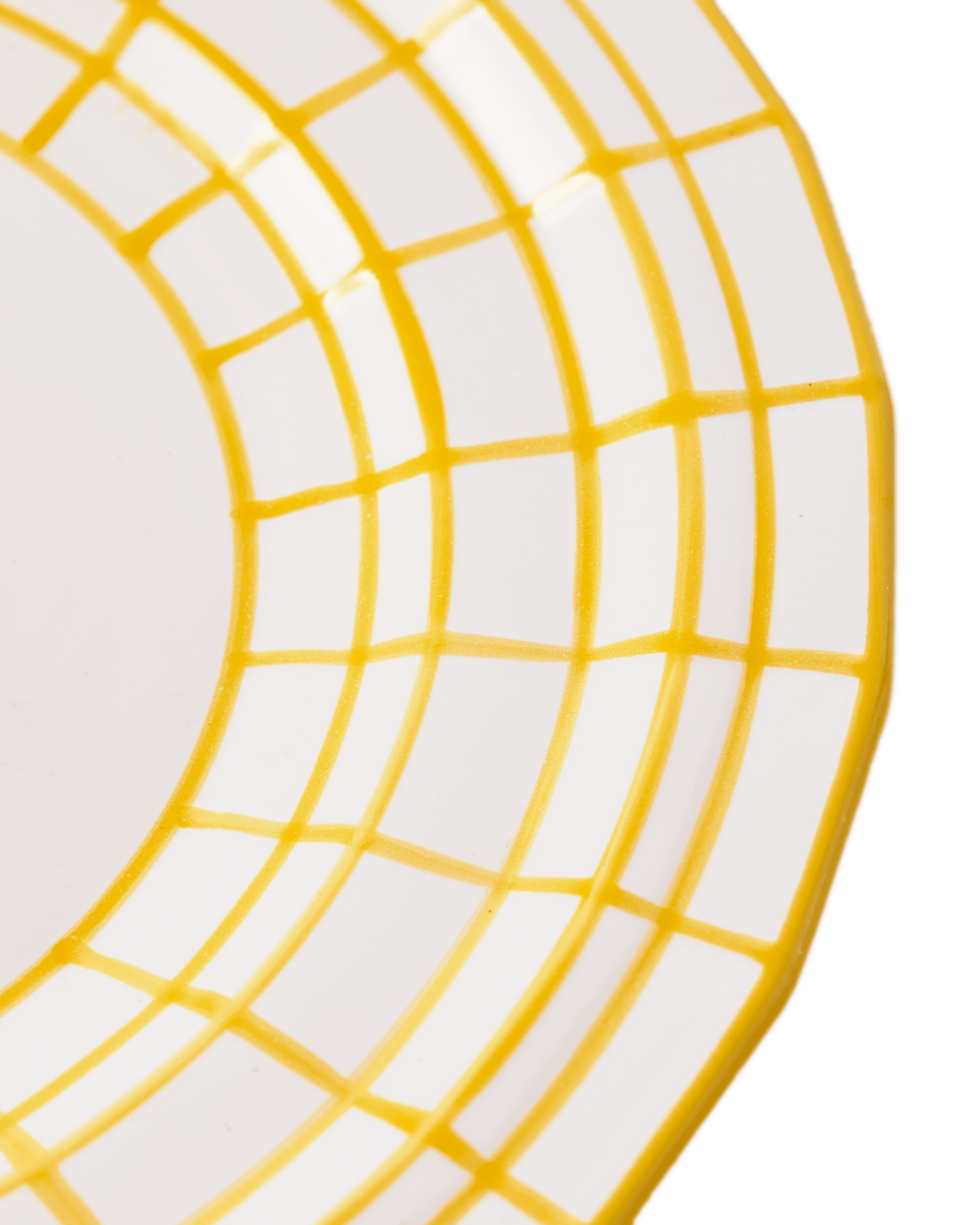 Zestaw talerzy DIGI żółty Pols Potten Eye on Design