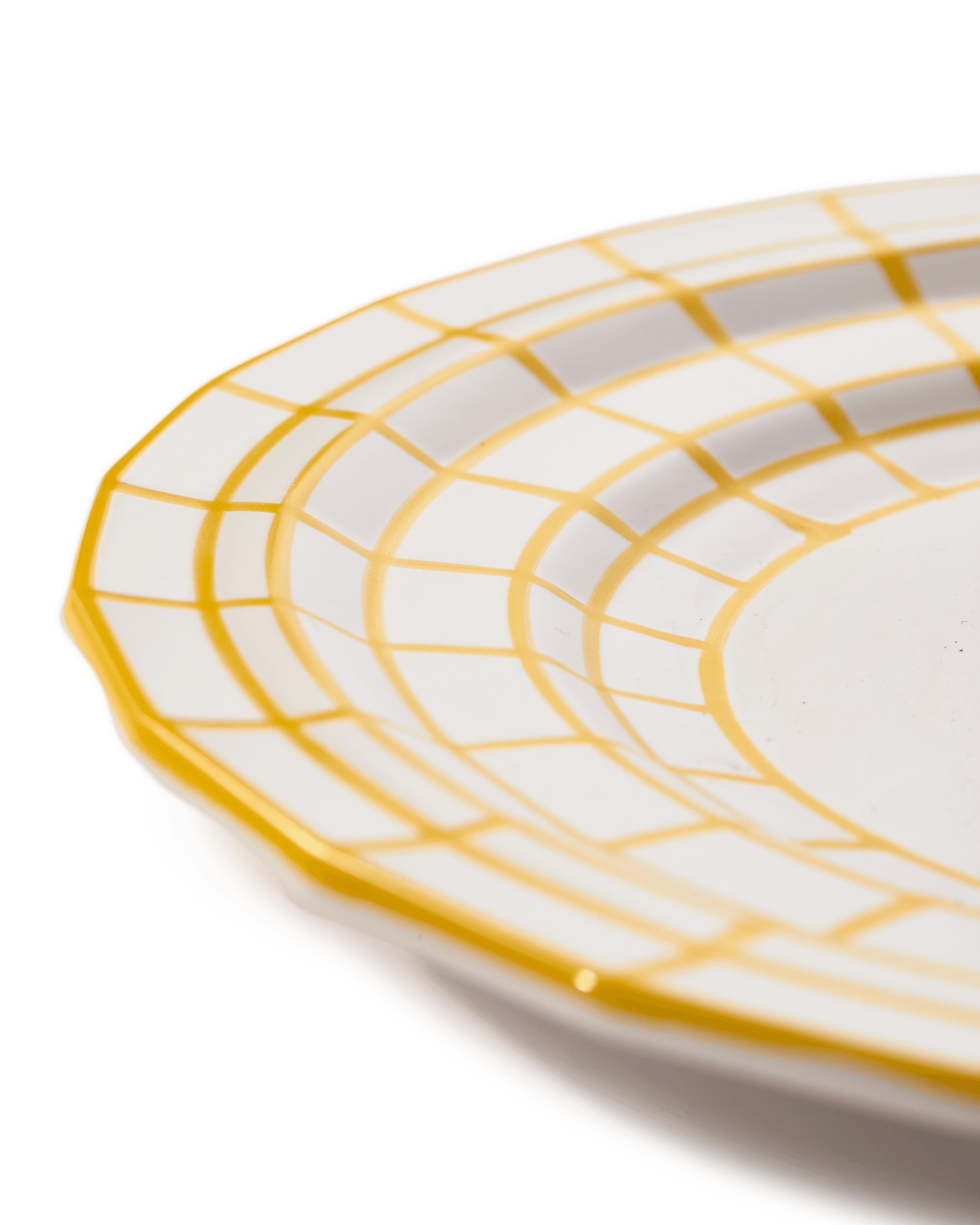Zestaw talerzy DIGI żółty Pols Potten Eye on Design