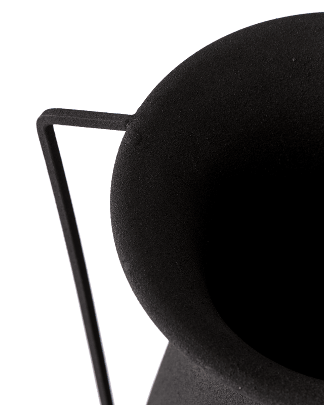 Zestaw wazonów ROMAN czarny Pols Potten Eye on Design