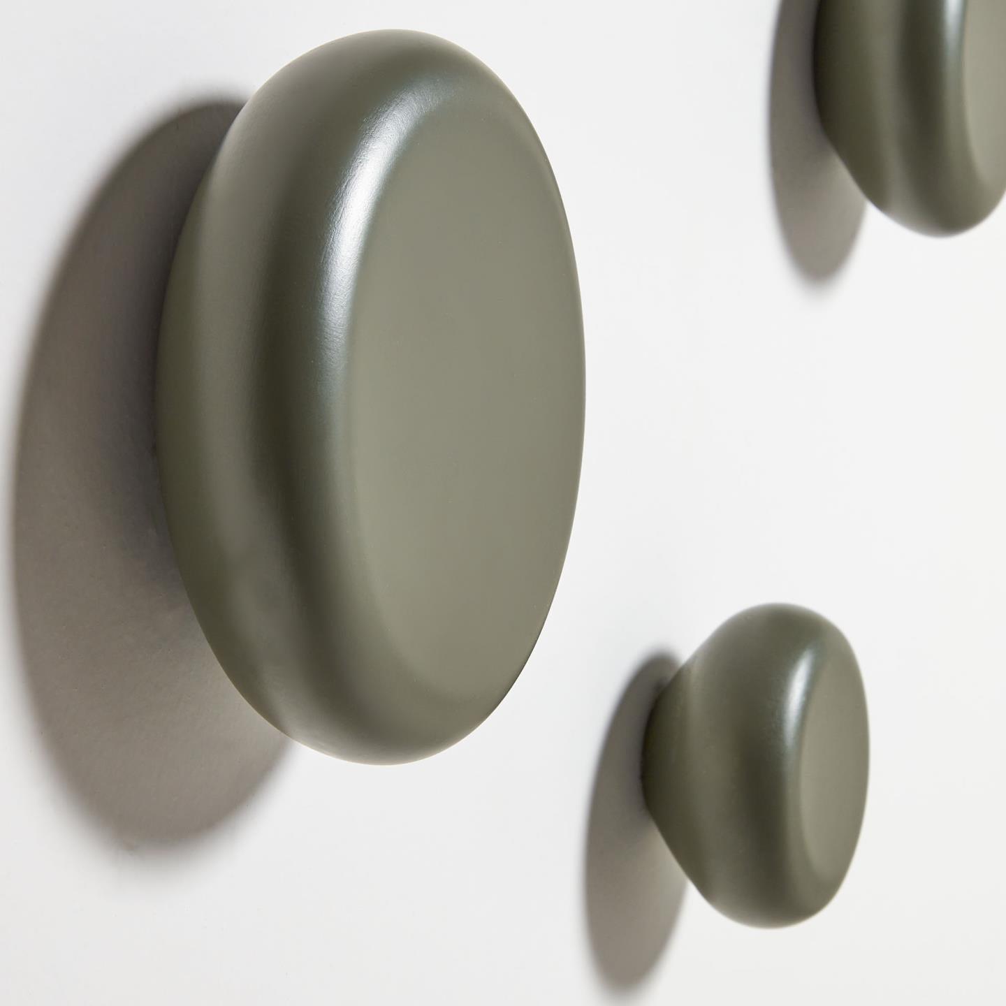 Zestaw wieszaków NADUE zielony La Forma Eye on Design