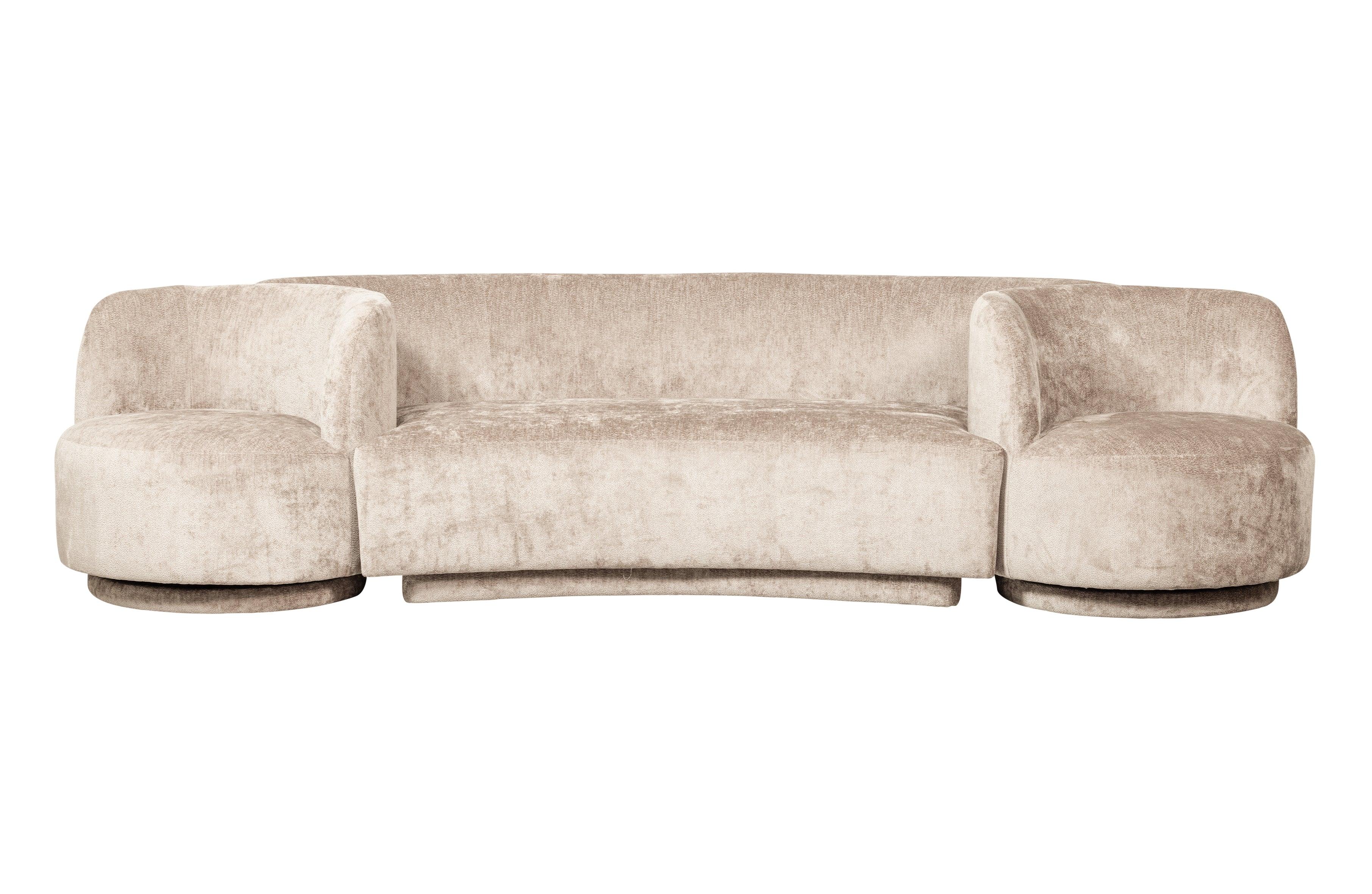 Zestaw wypoczynkowy z fotelami POPULAR beżowy Be Pure Eye on Design