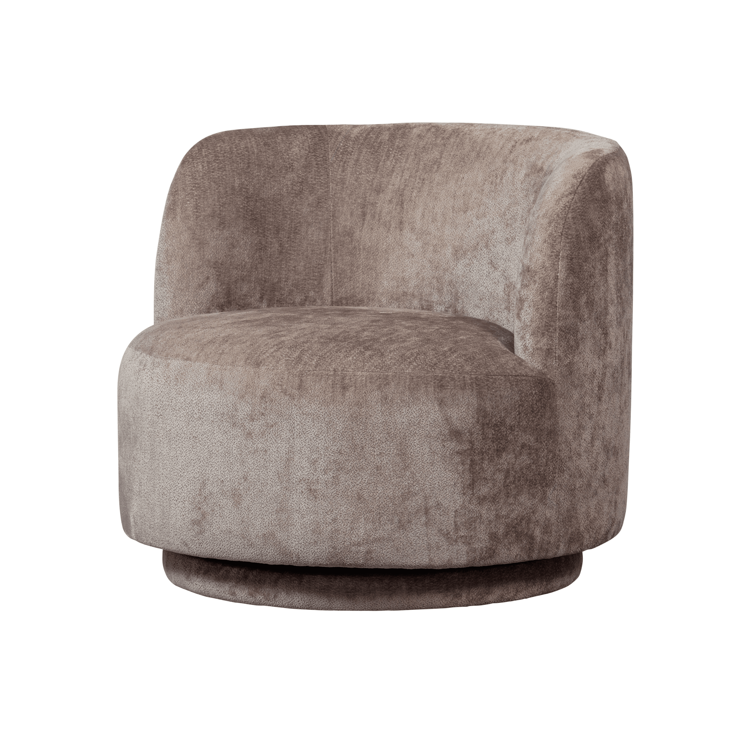 Zestaw wypoczynkowy z fotelem i pufą POPULAR brązowy Be Pure Eye on Design