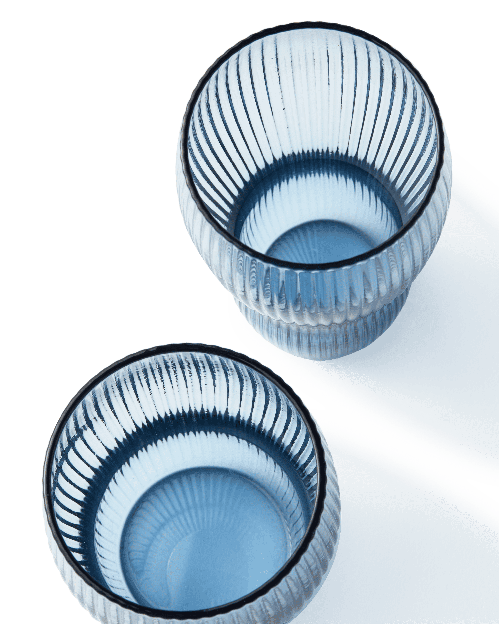 Zestaw wysokich szklanek PUM błękitny Pols Potten Eye on Design