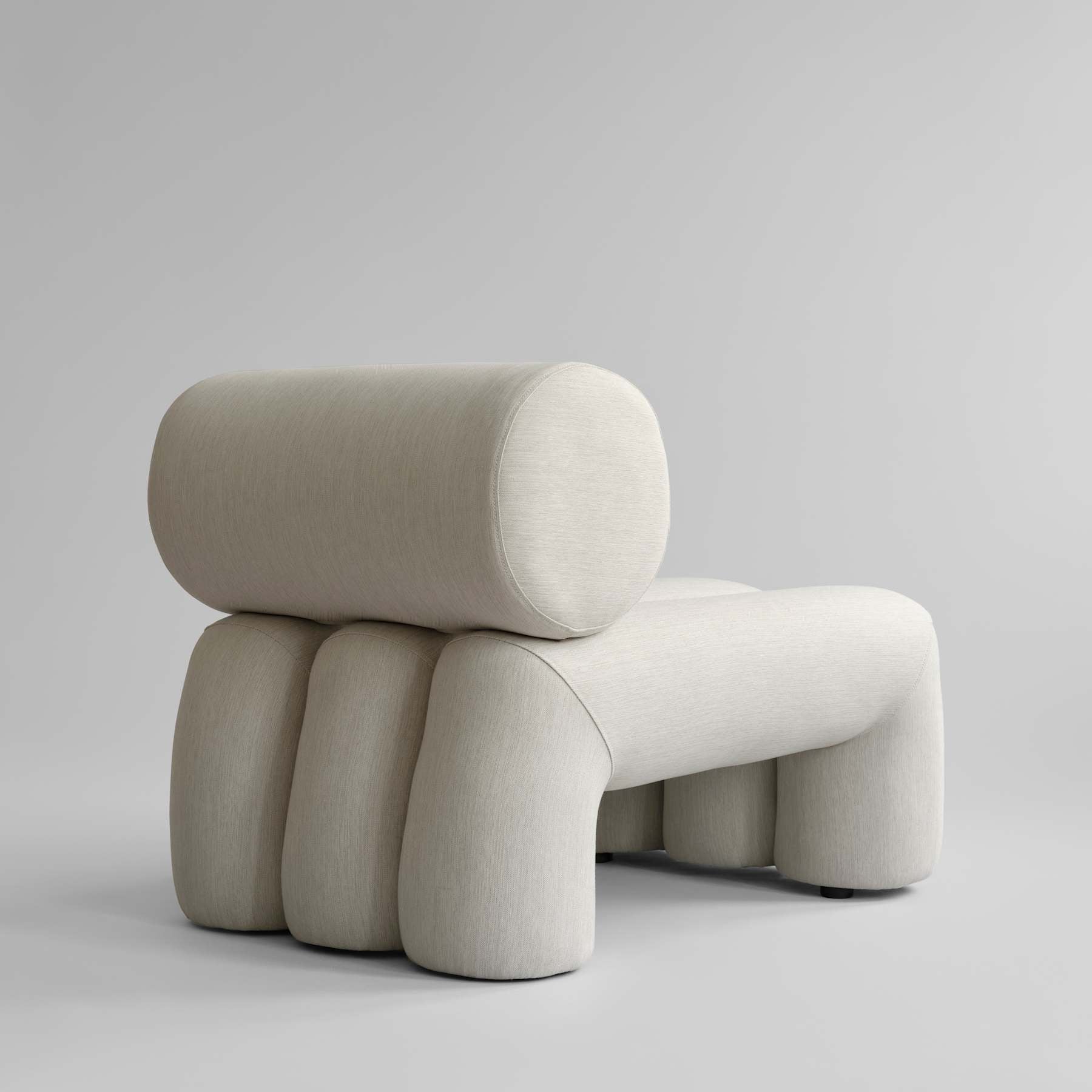 Foku armchair warm gray
