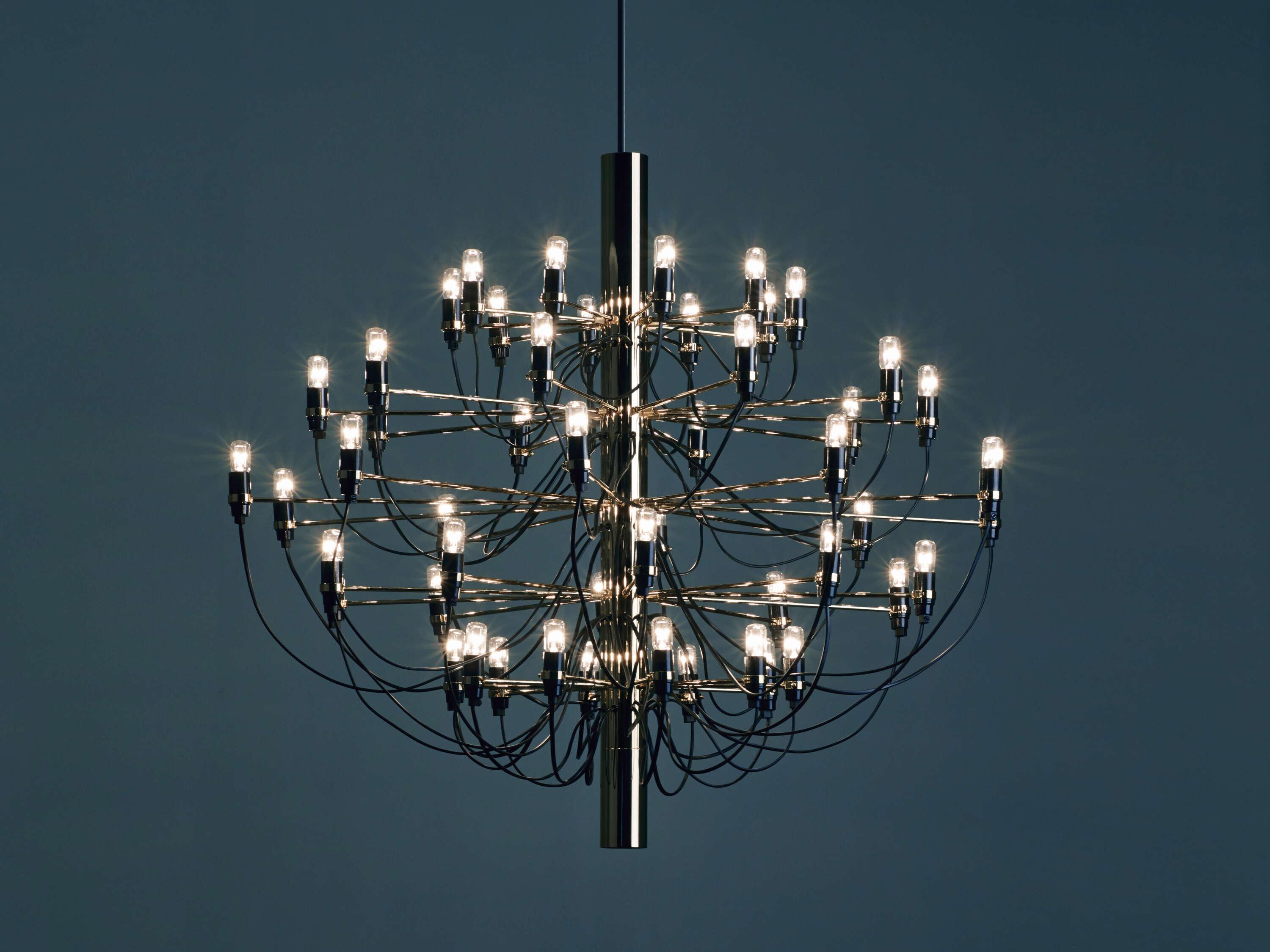 Żyrandol 2097 chromowany Flos Eye on Design