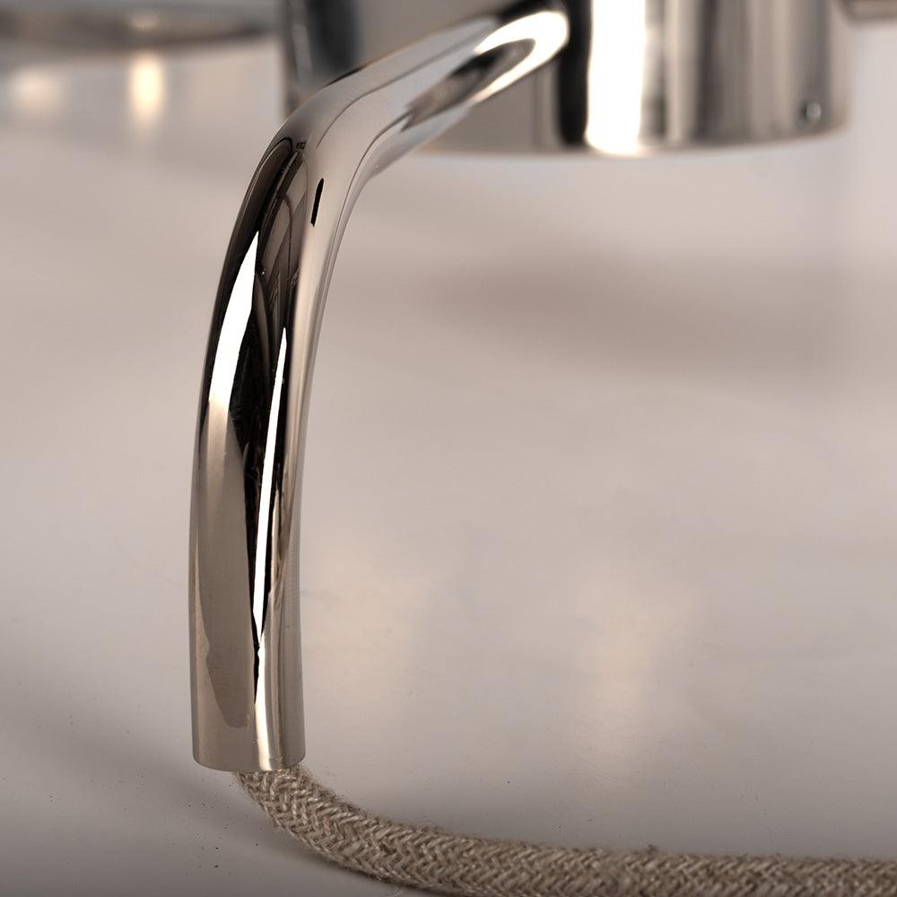 Żyrandol alabastrowy SELENE nikiel Embassy Interiors Eye on Design