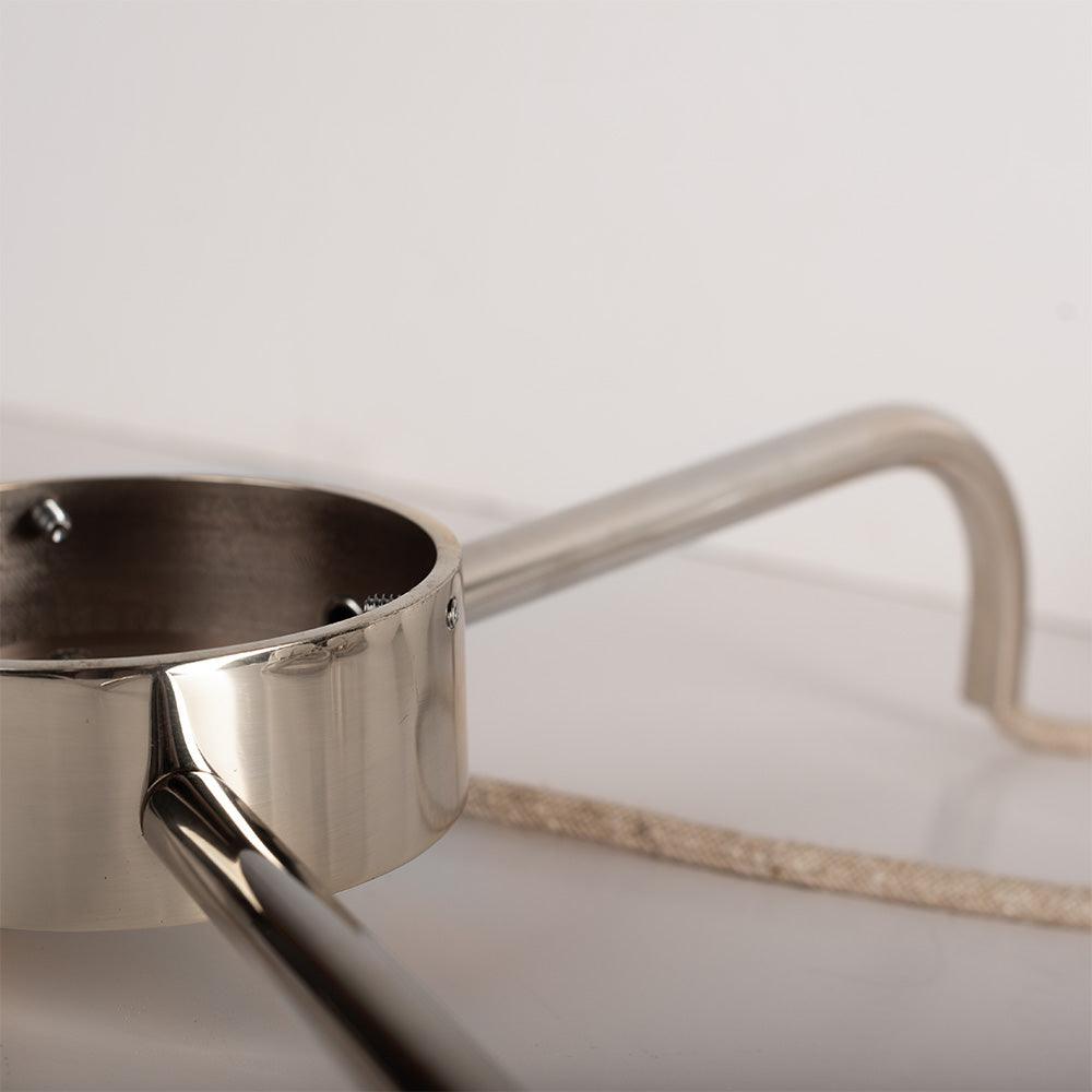 Żyrandol alabastrowy SELENE nikiel Embassy Interiors Eye on Design