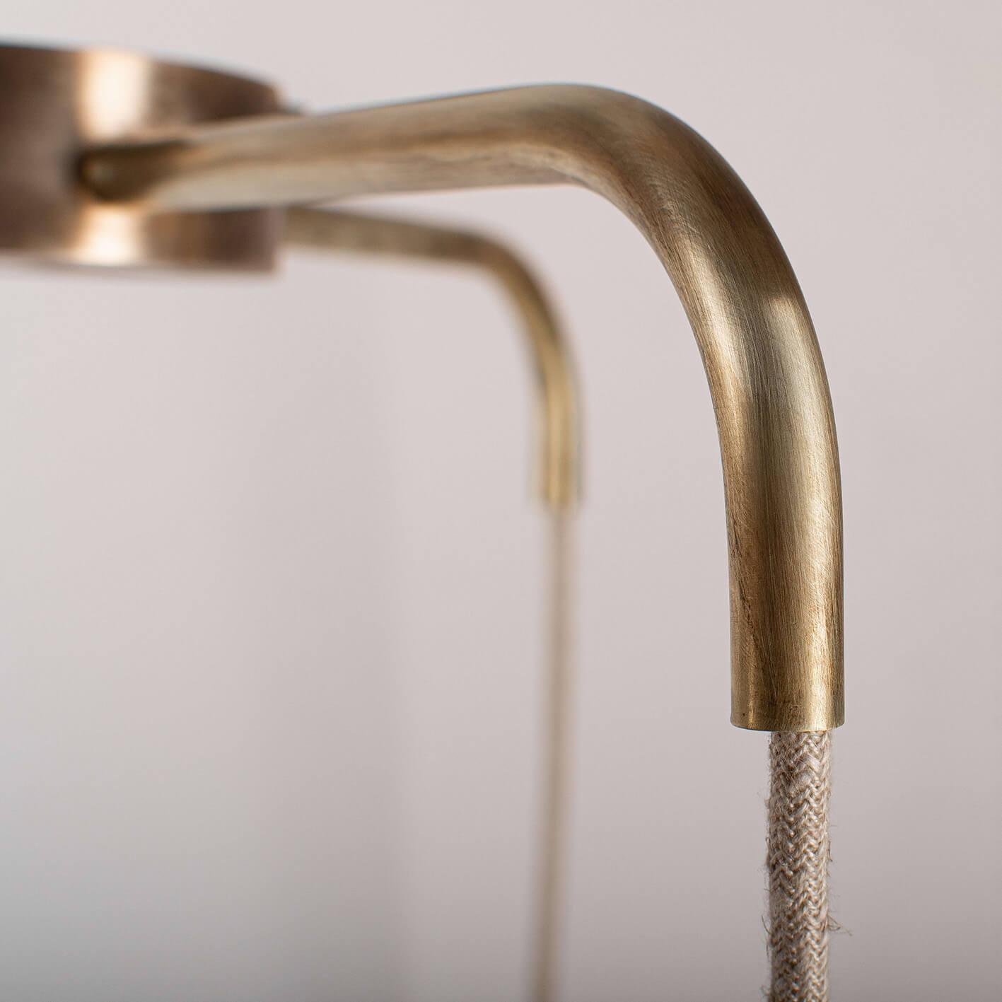 Żyrandol alabastrowy SELENE nikiel Embassy Interiors Eye on Design