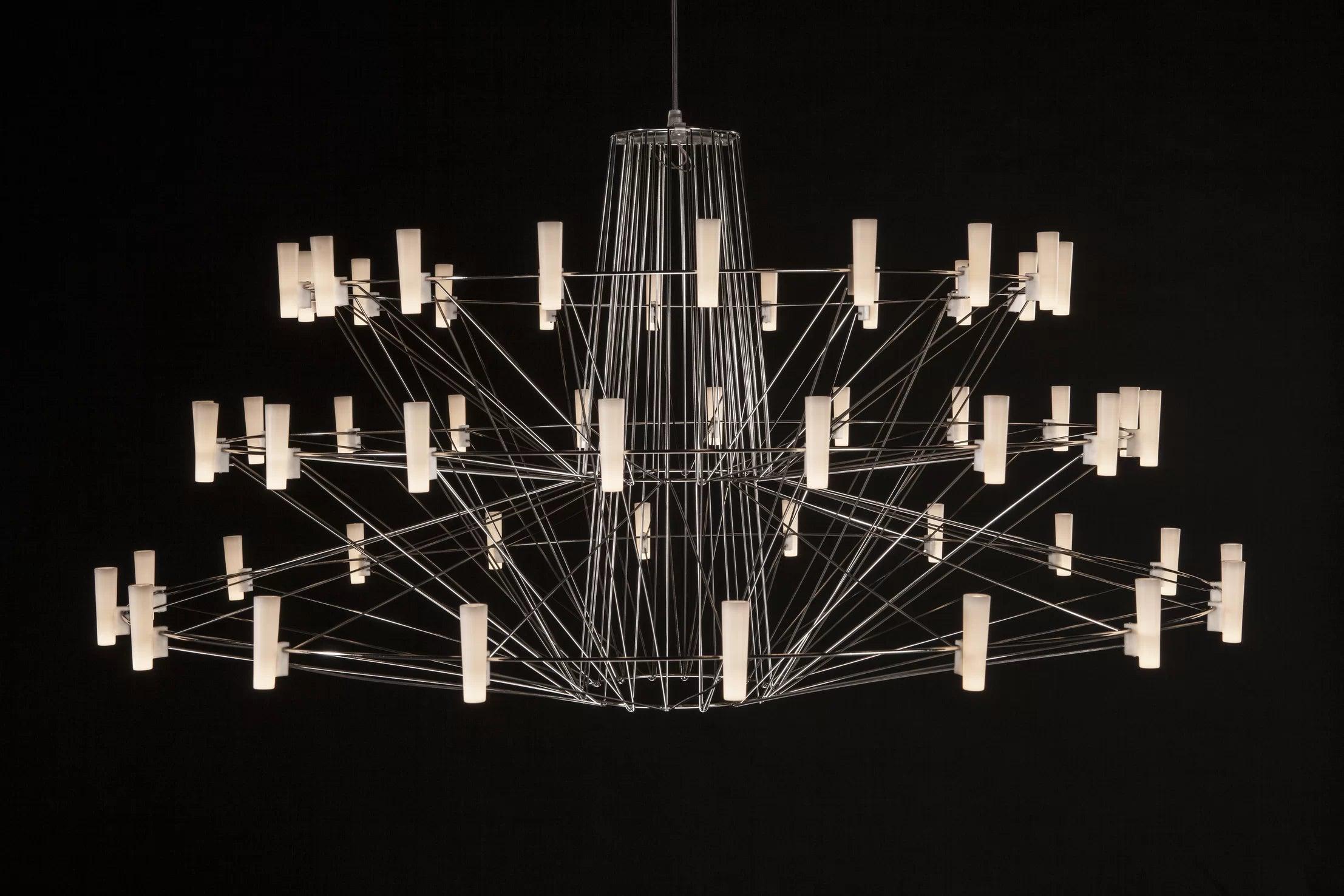 Żyrandol COPPELIA chrom Moooi Eye on Design