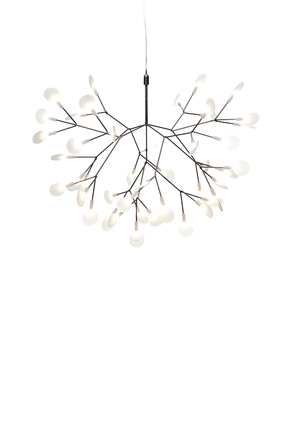 Żyrandol HERACLEUM III SUSPENDED niklowany Moooi 72 cm Eye on Design