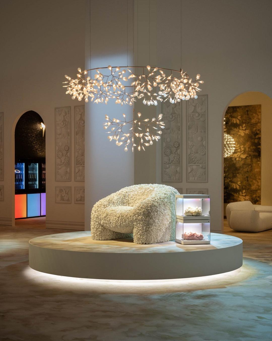 Żyrandol HERACLEUM III THE BIG O miedziany Moooi Eye on Design