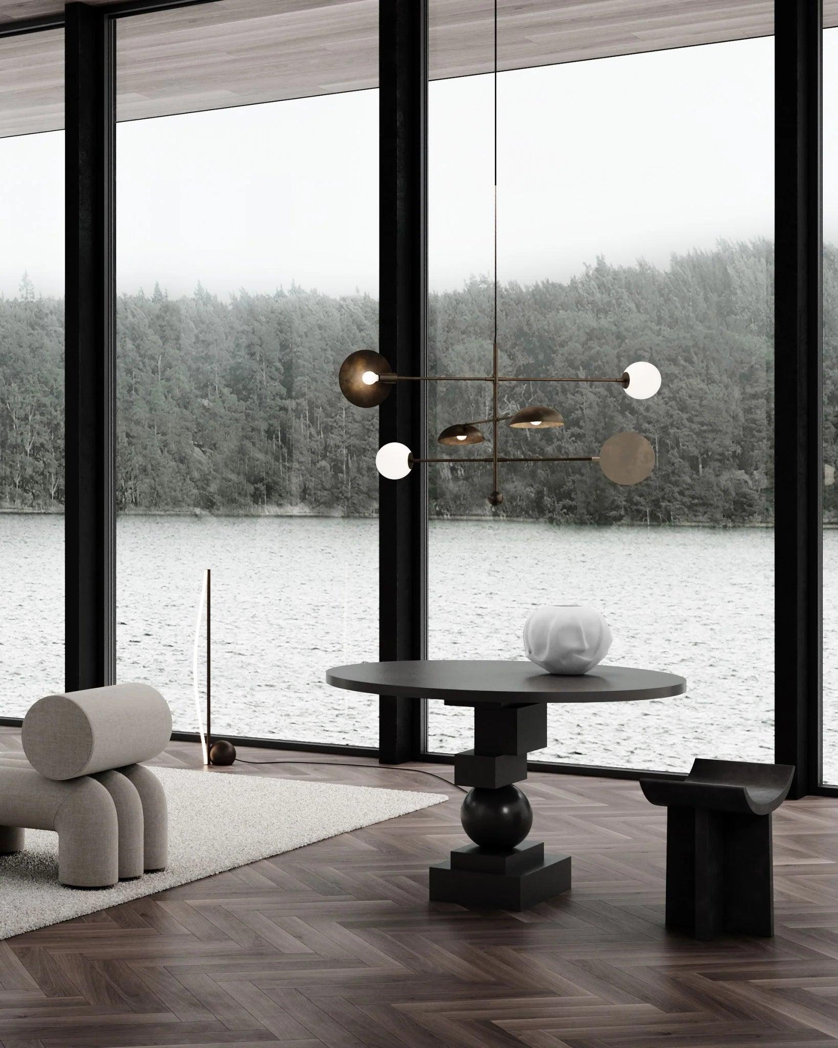 Żyrandol SAHN brązowy 101 Copenhagen Eye on Design