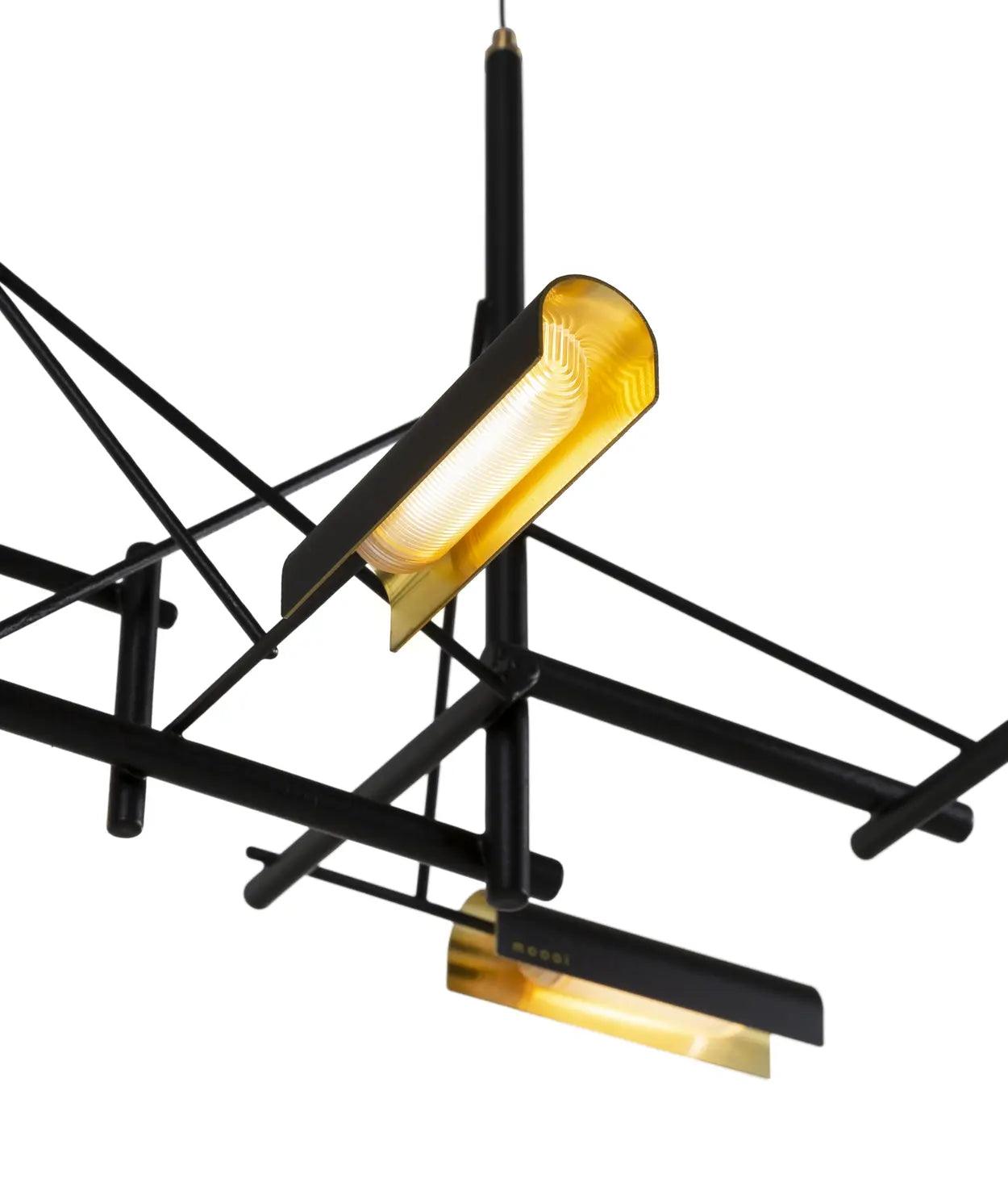 Żyrandol TINKERING czarny Moooi Eye on Design