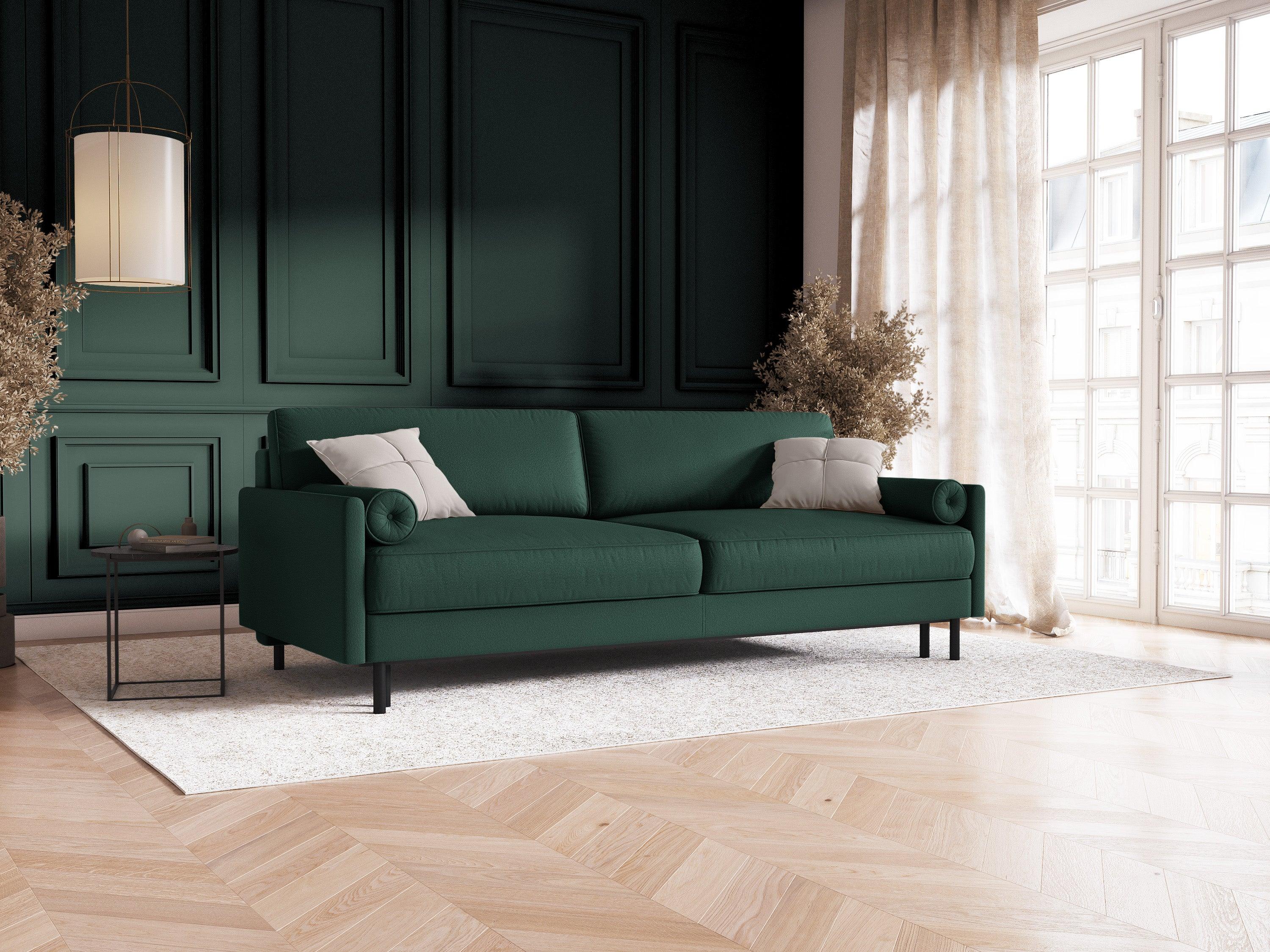 Sofa z funkcją spania SCOTT zielony Micadoni Eye on Design
