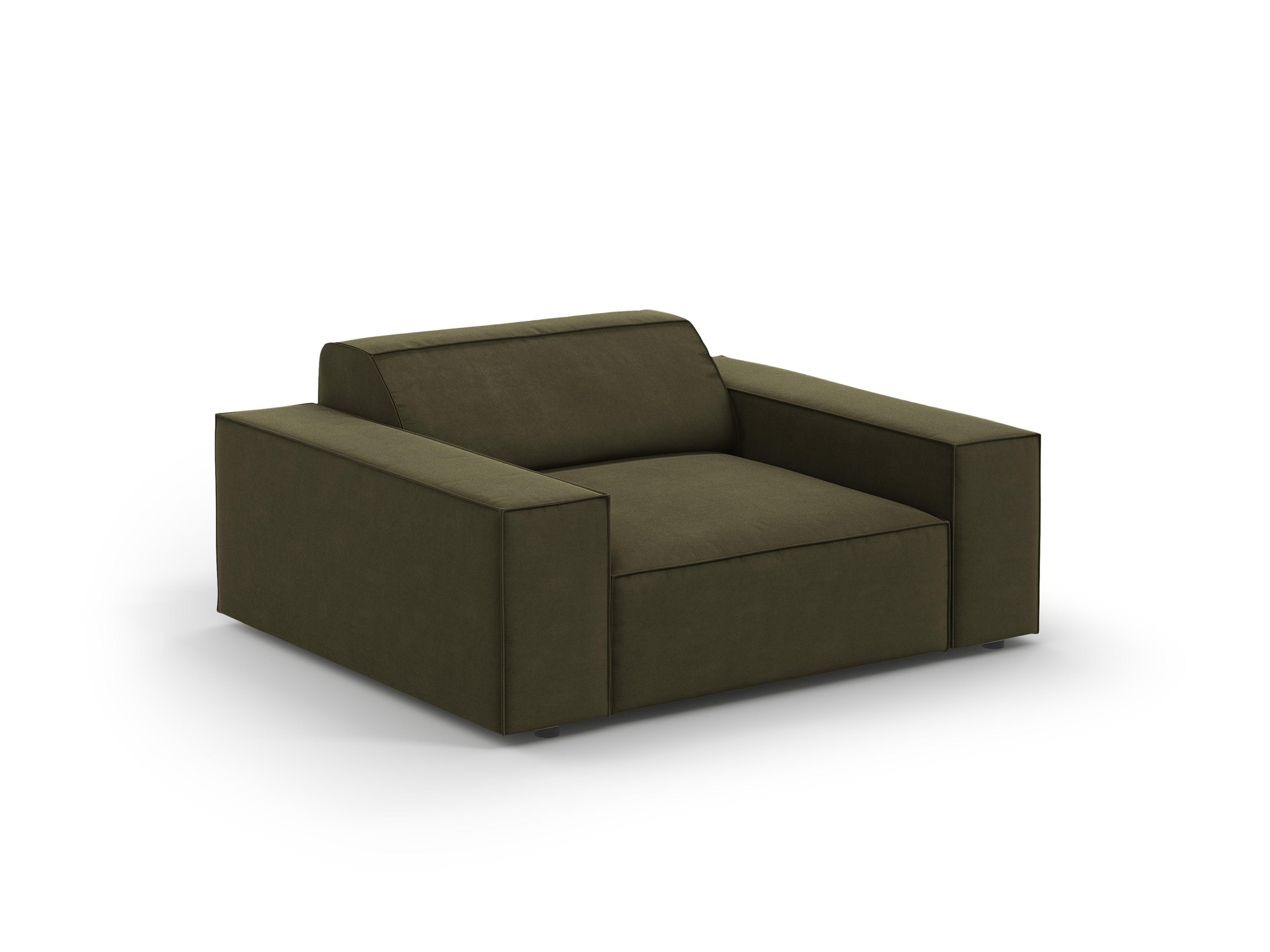 Fotel aksamitny JODIE zielony Micadoni Eye on Design