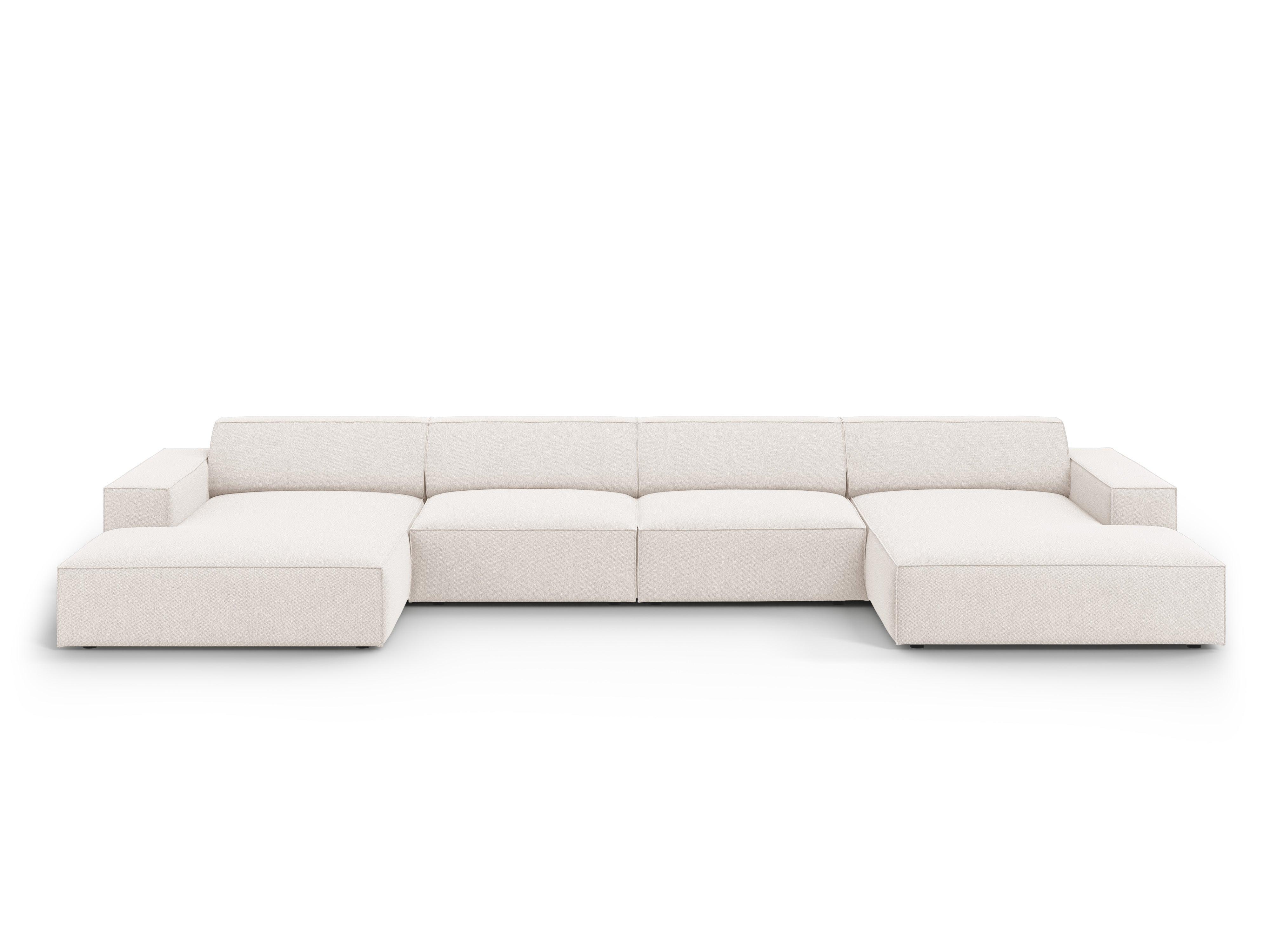 Sofa panoramiczna JODIE jasnobeżowy Micadoni Eye on Design