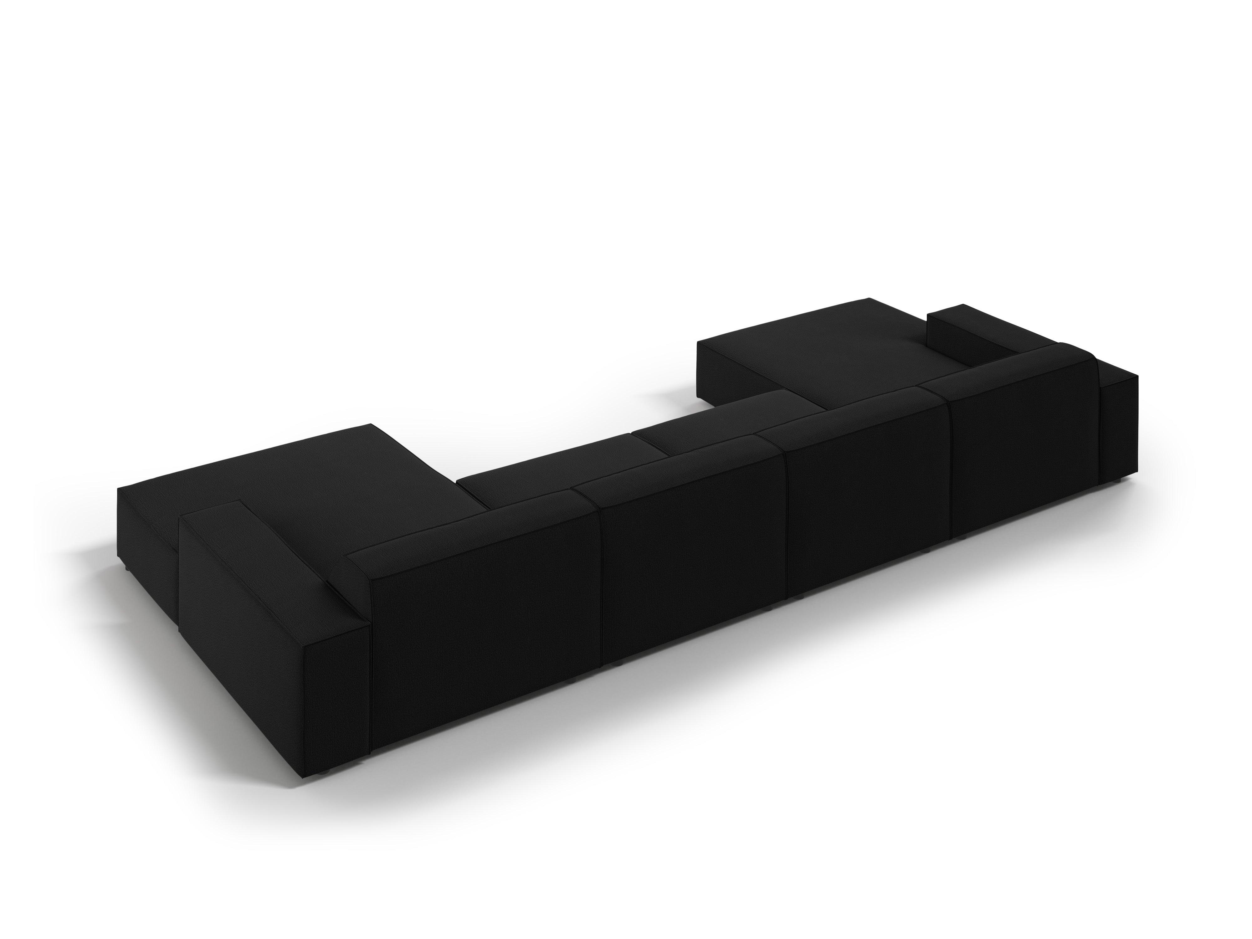 Sofa panoramiczna JODIE czarny Micadoni Eye on Design