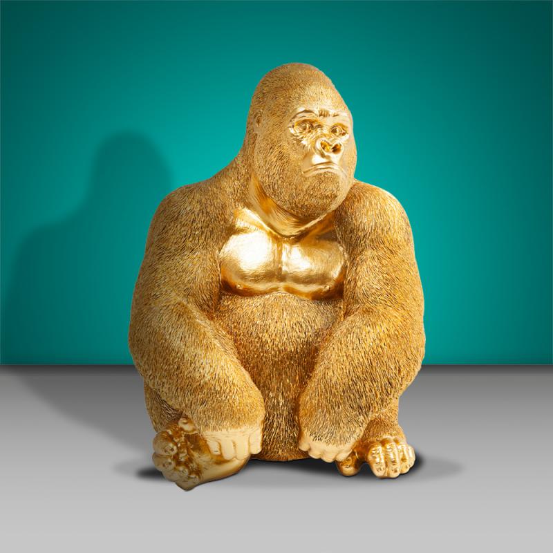 Figurka dekoracyjna KONG złoty Kare Design Eye on Design