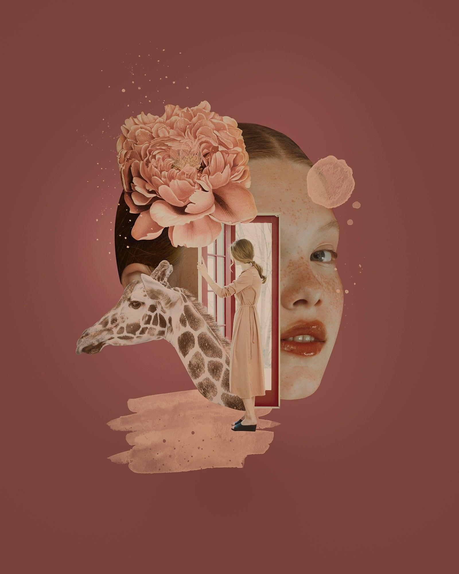 Plakat LOOK WHAT IS INSIDE YOU Aleksandra Morawiak Eye on Design