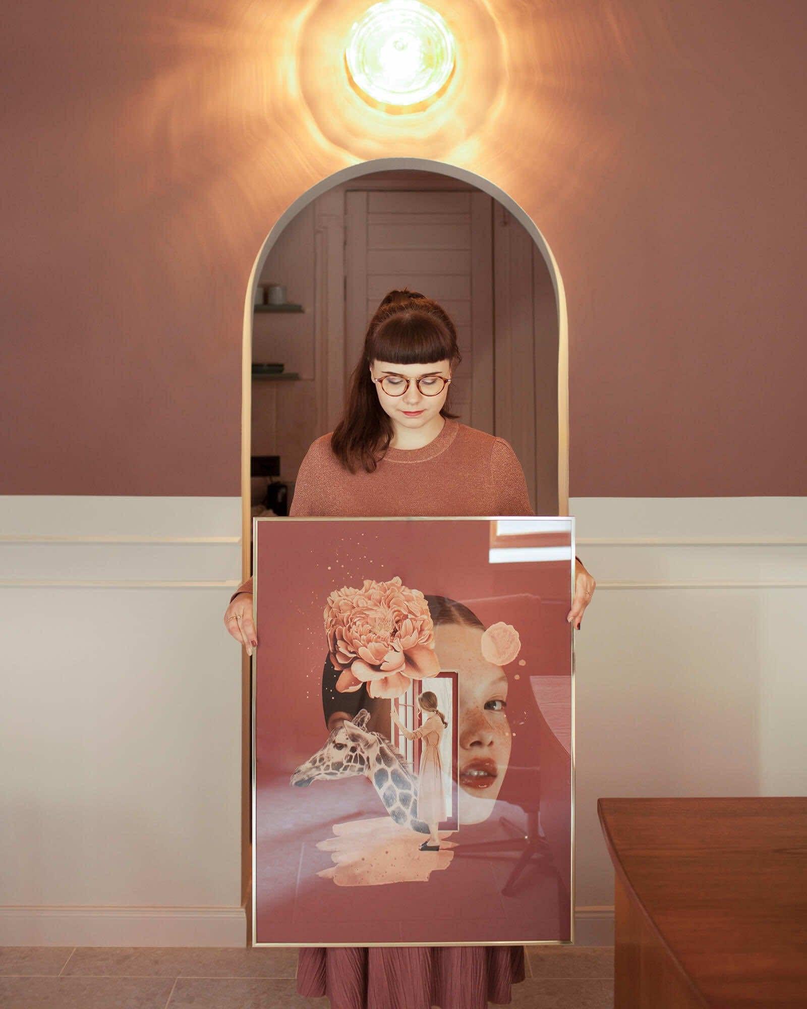 Plakat LOOK WHAT IS INSIDE YOU Aleksandra Morawiak Eye on Design