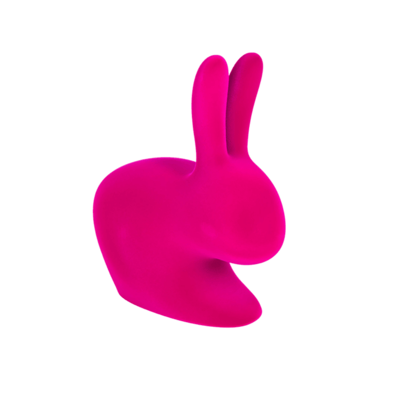 Podpórka do książek RABBIT VELVET fuksja Qeeboo Eye on Design