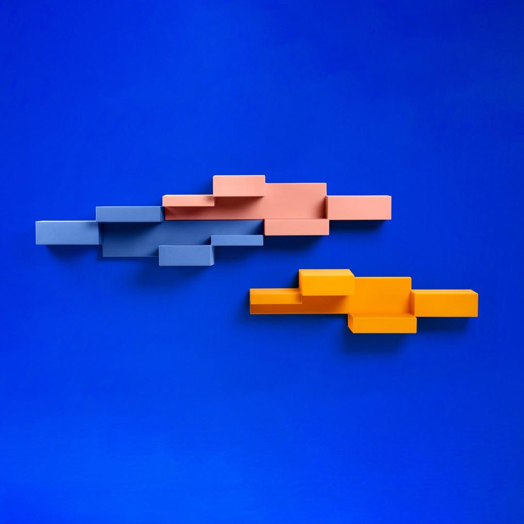 Półka na książki PRIMITIVE MINI czarny Qeeboo Eye on Design