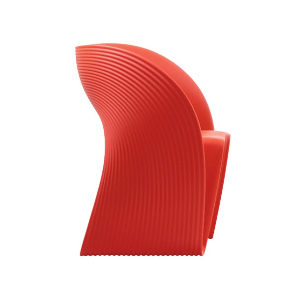 Niskie krzesło RAVIOLO czerwony Magis Eye on Design