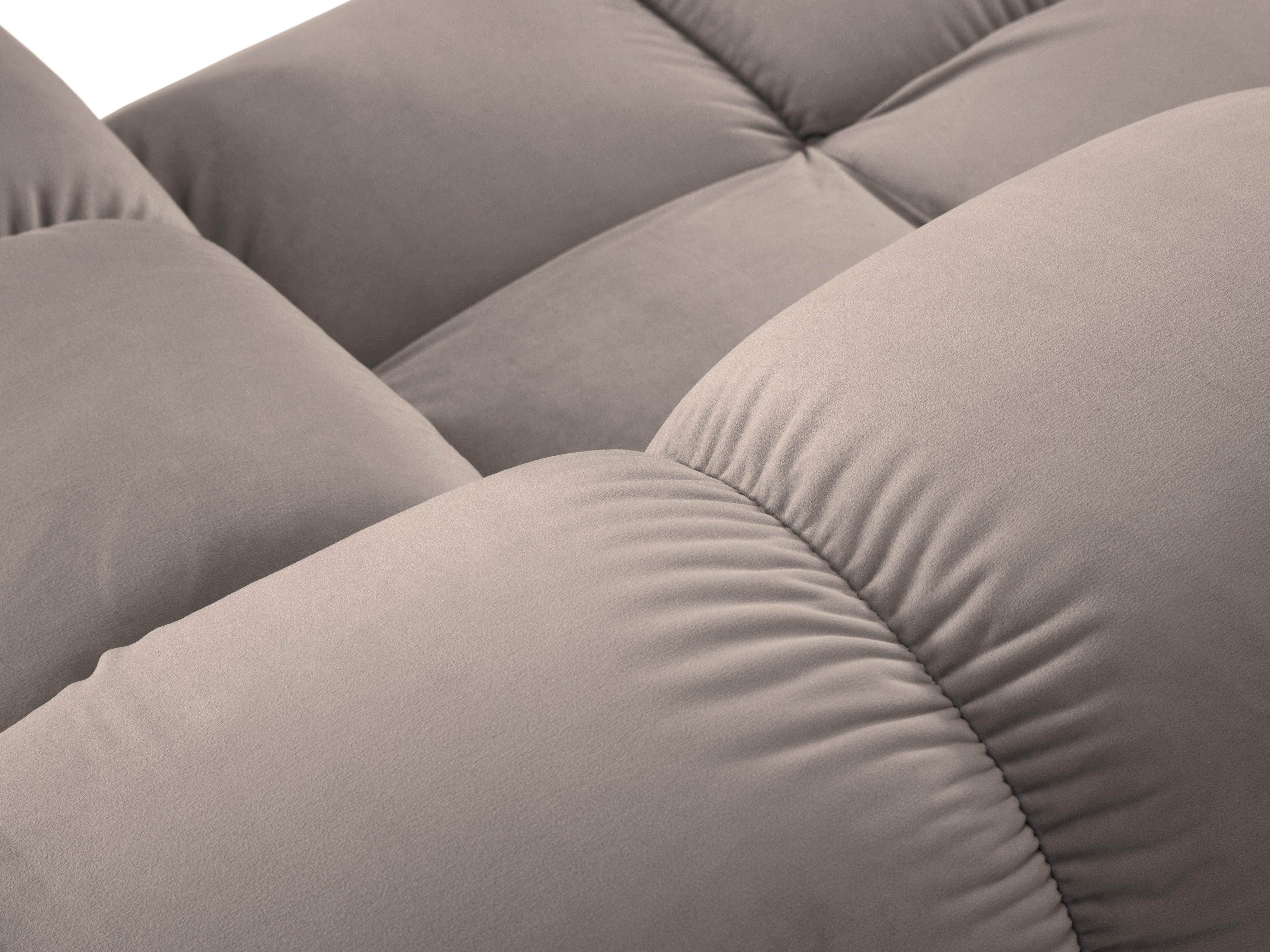 Sofa aksamitna 2-osobowa TROPEA cappuccino Milo Casa Eye on Design