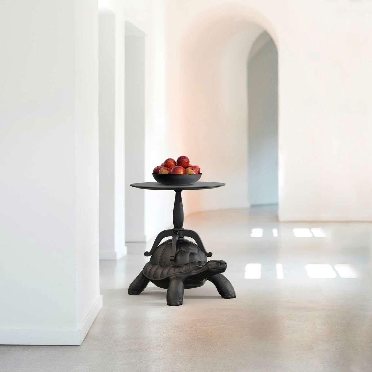 Stolik TURTLE CARRY szary Qeeboo Eye on Design