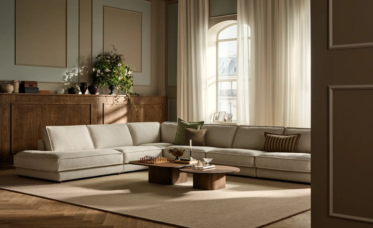 styl quiet luxury w salonie