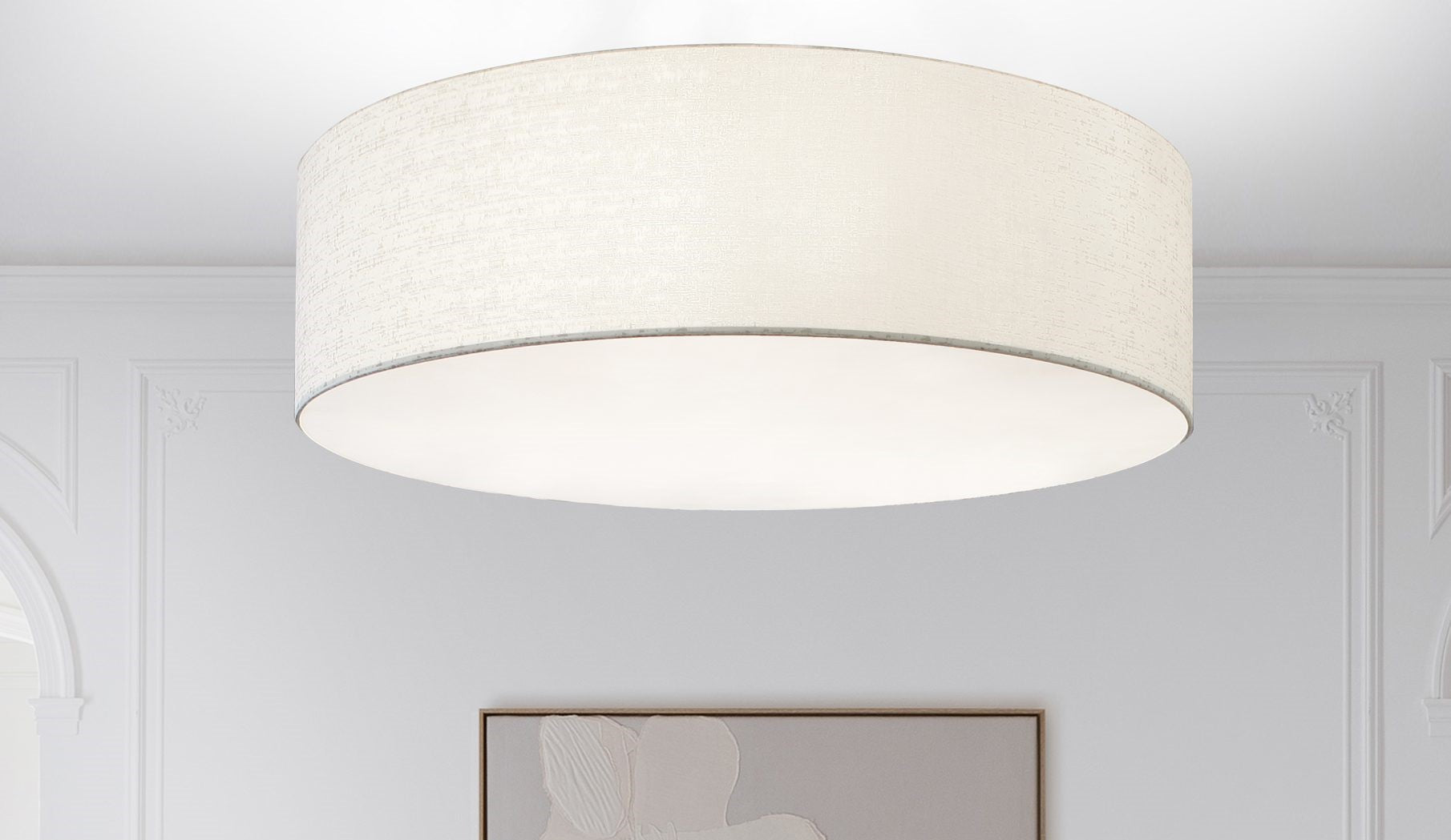 Lampy sufitowe białe