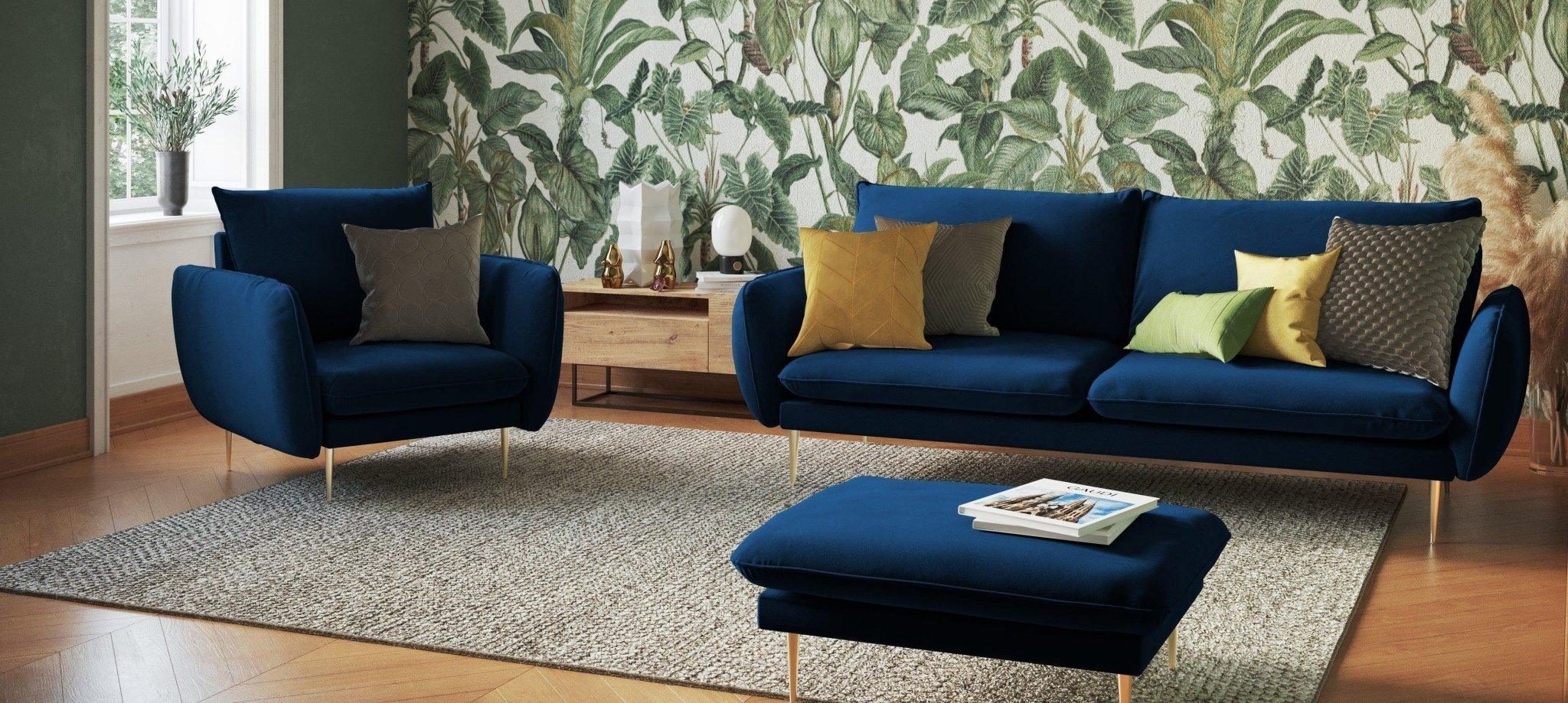 Fotele niebieskie - Eye on Design