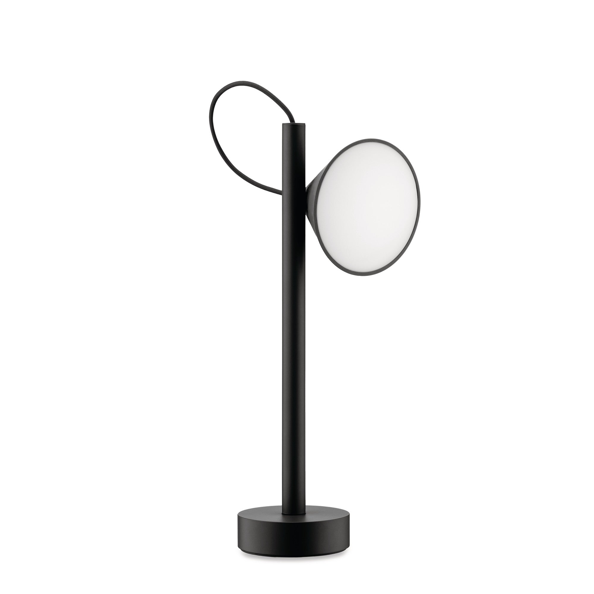 Black tsummy portable lamp