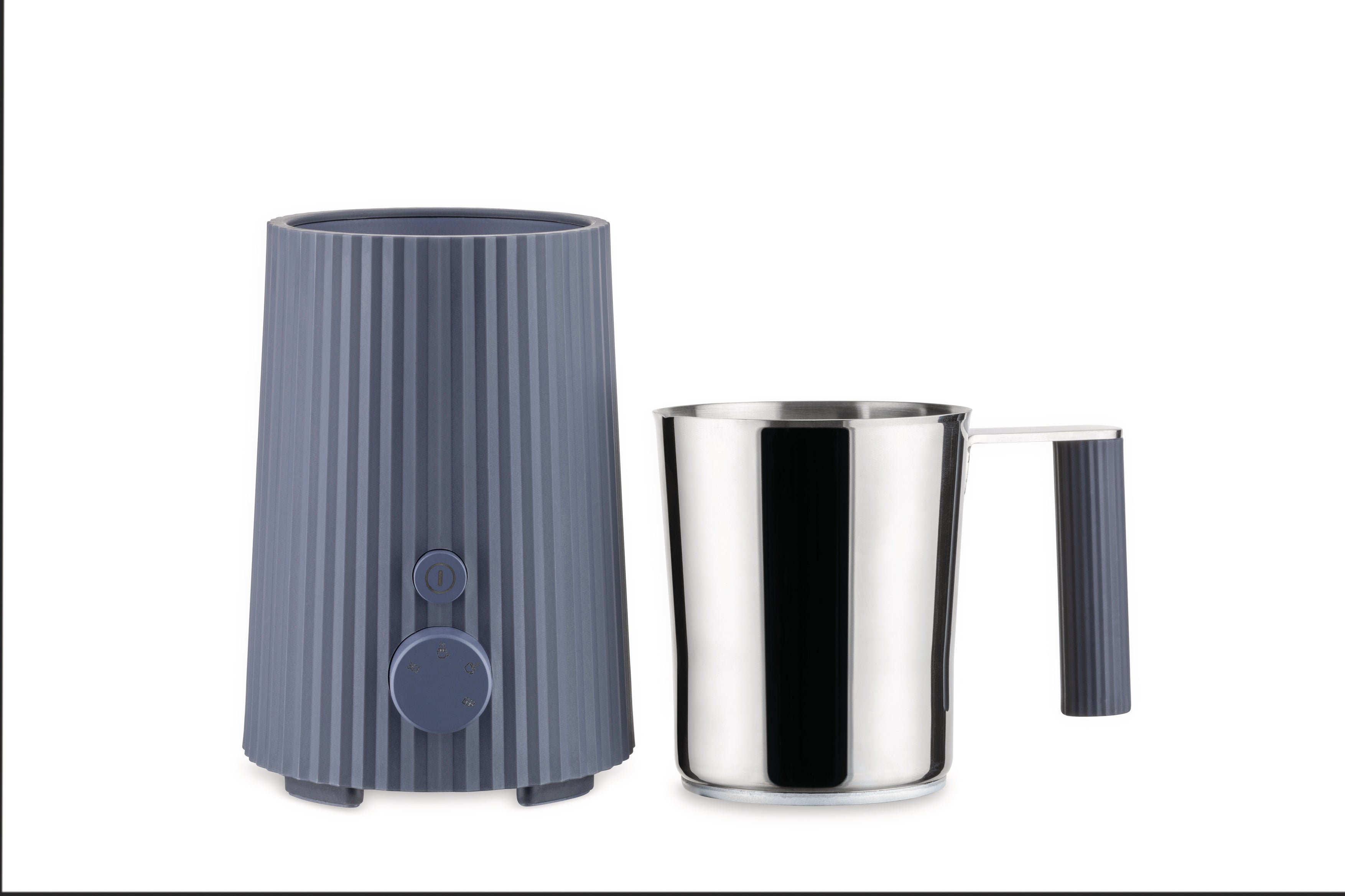 Grauer Pleissé -Milchfrother