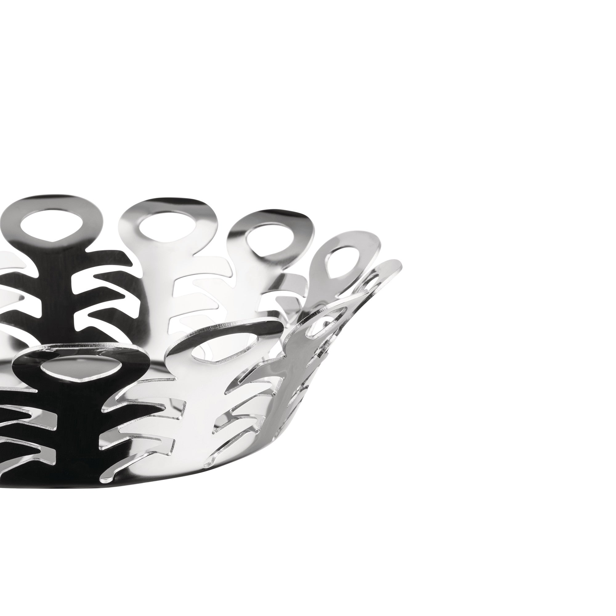 Silbere Vimini -Korb