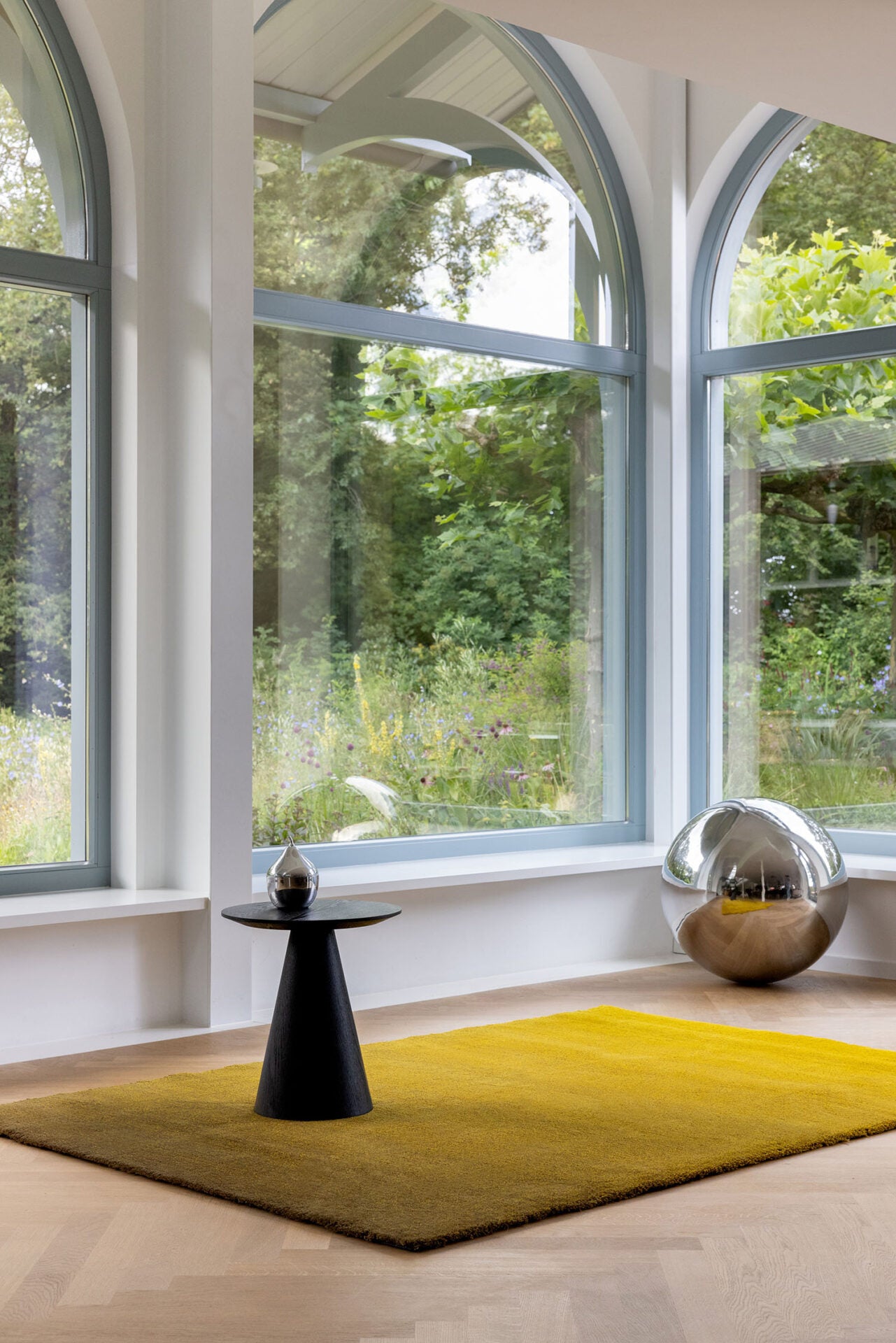 Vloerkleed SHADE LOW geel