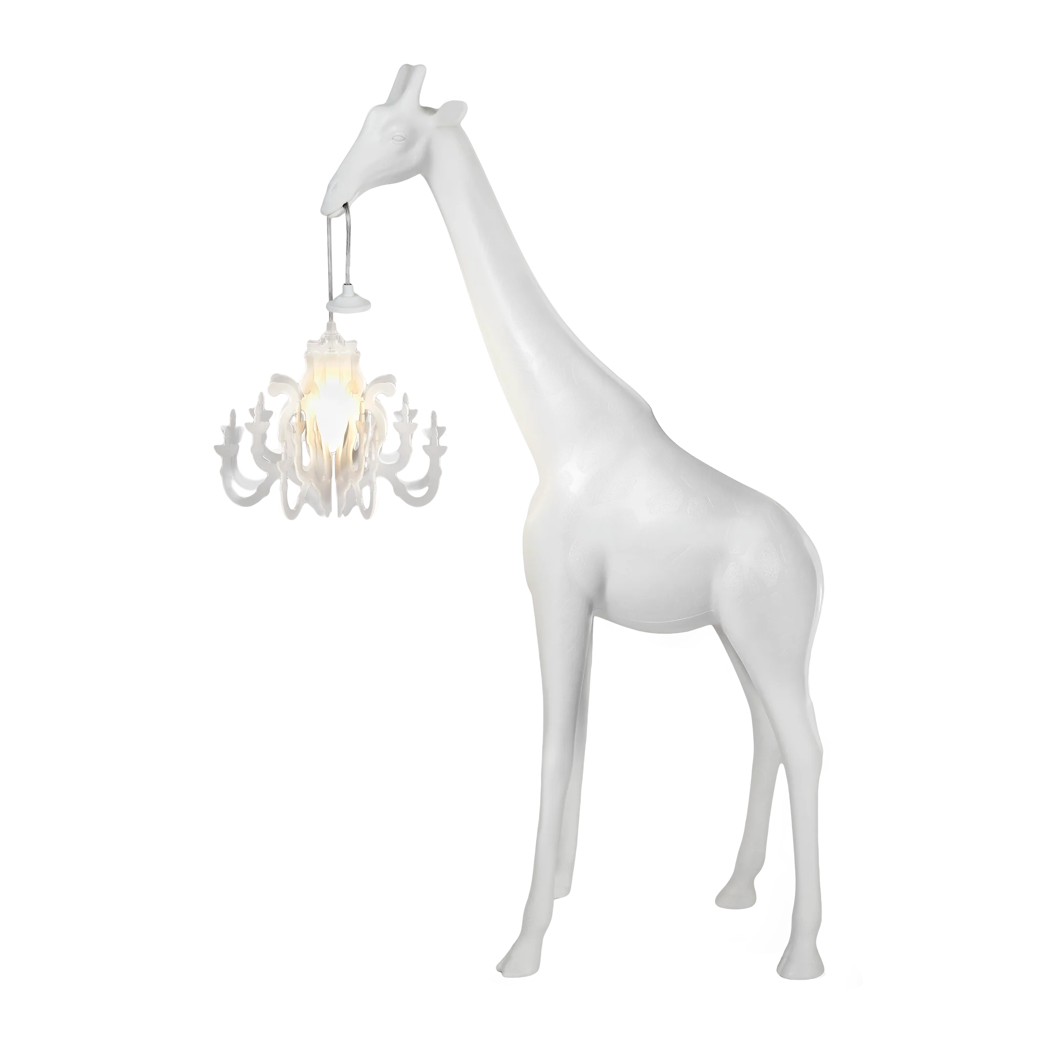 GIRAFFE IN LOVE XS White Lamp