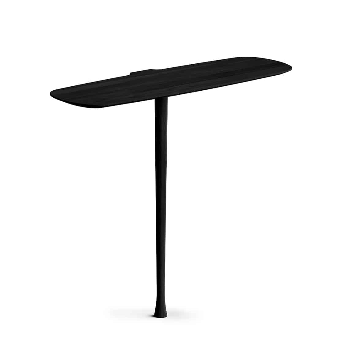 Wandconsole UNICA - CONFIGURATIE 01 zwart essenhout