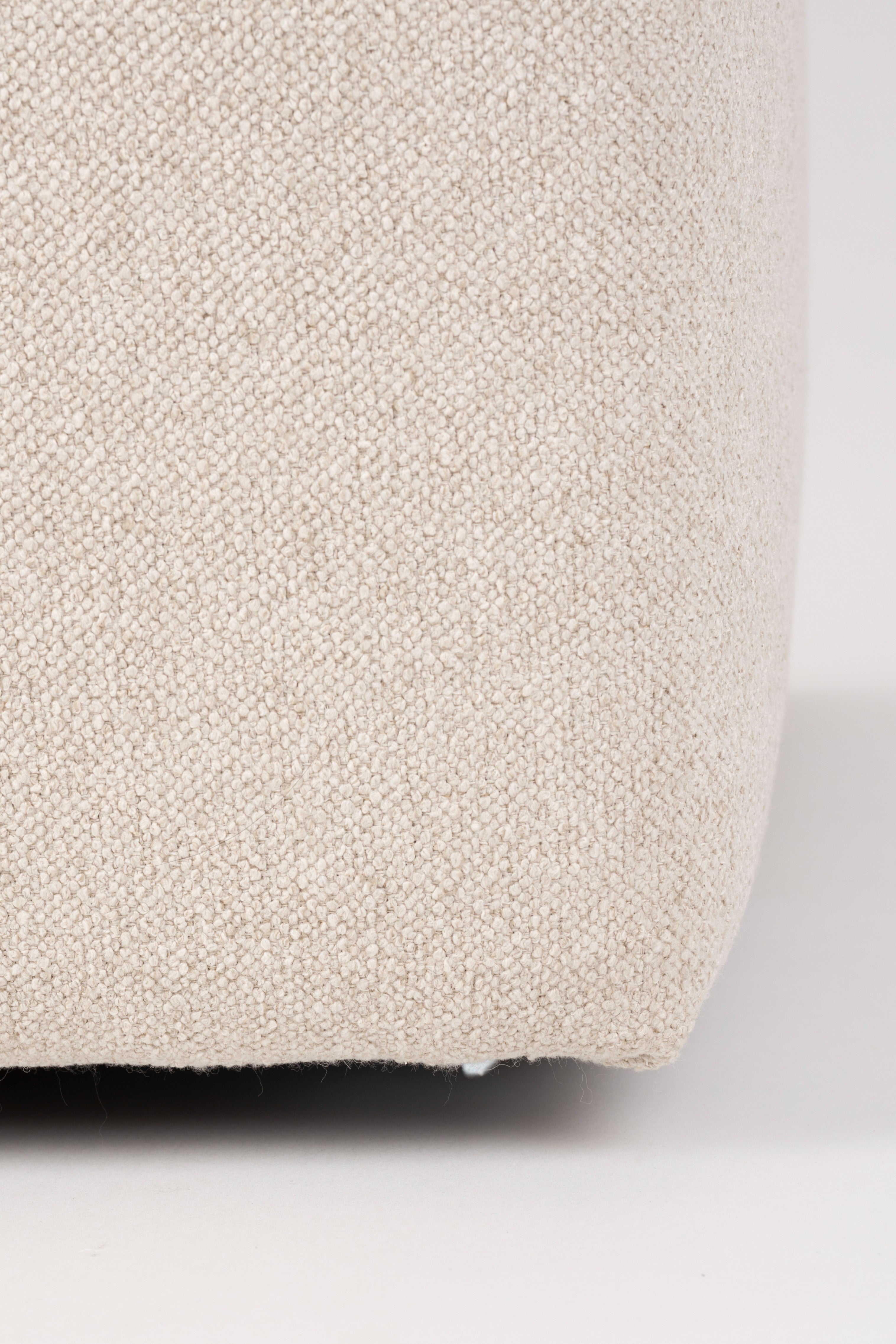 PROSPER modular sofa - left end element in sand color