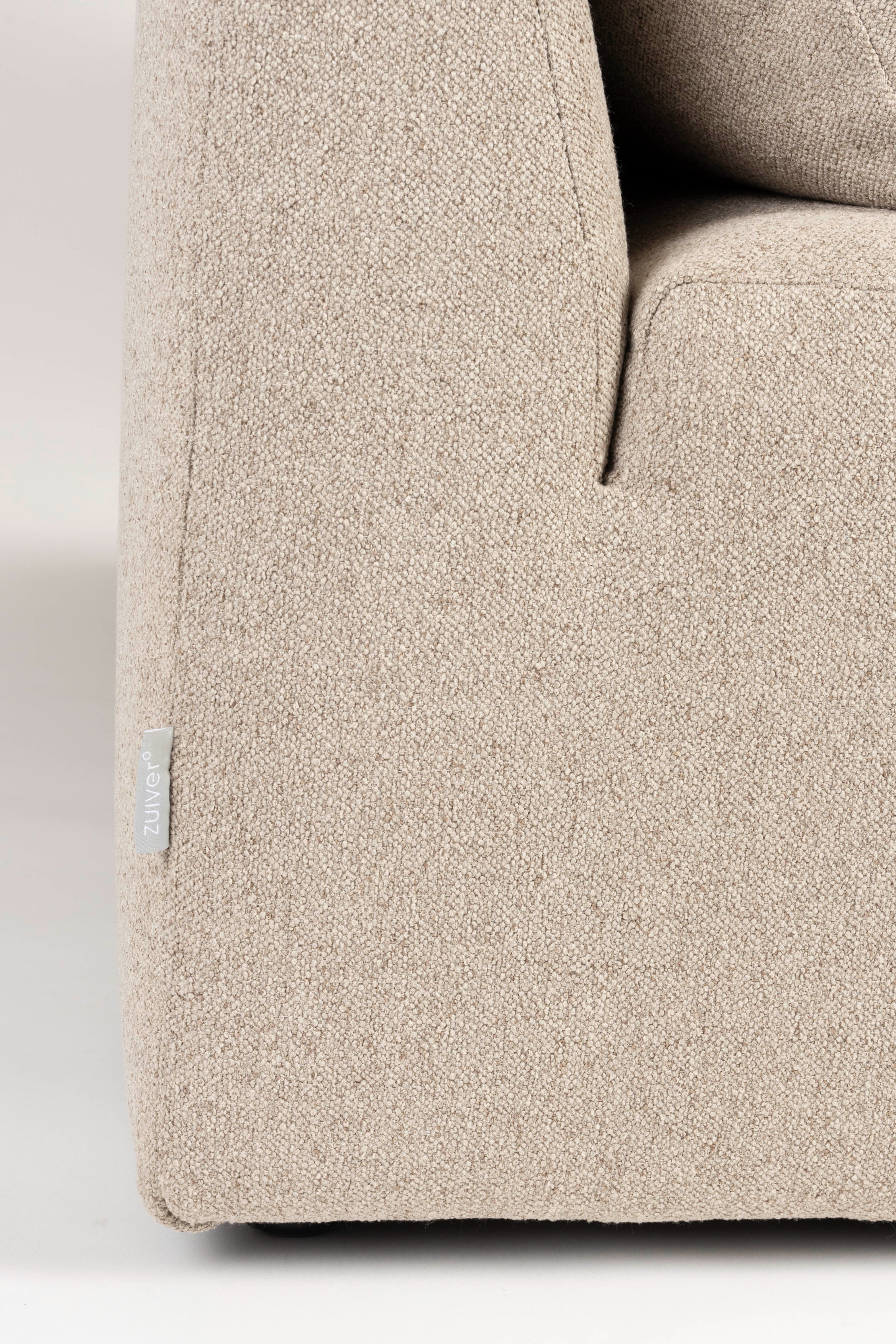 Modulaire bank PROSPER - linkszijdige chaise longue cappuccino