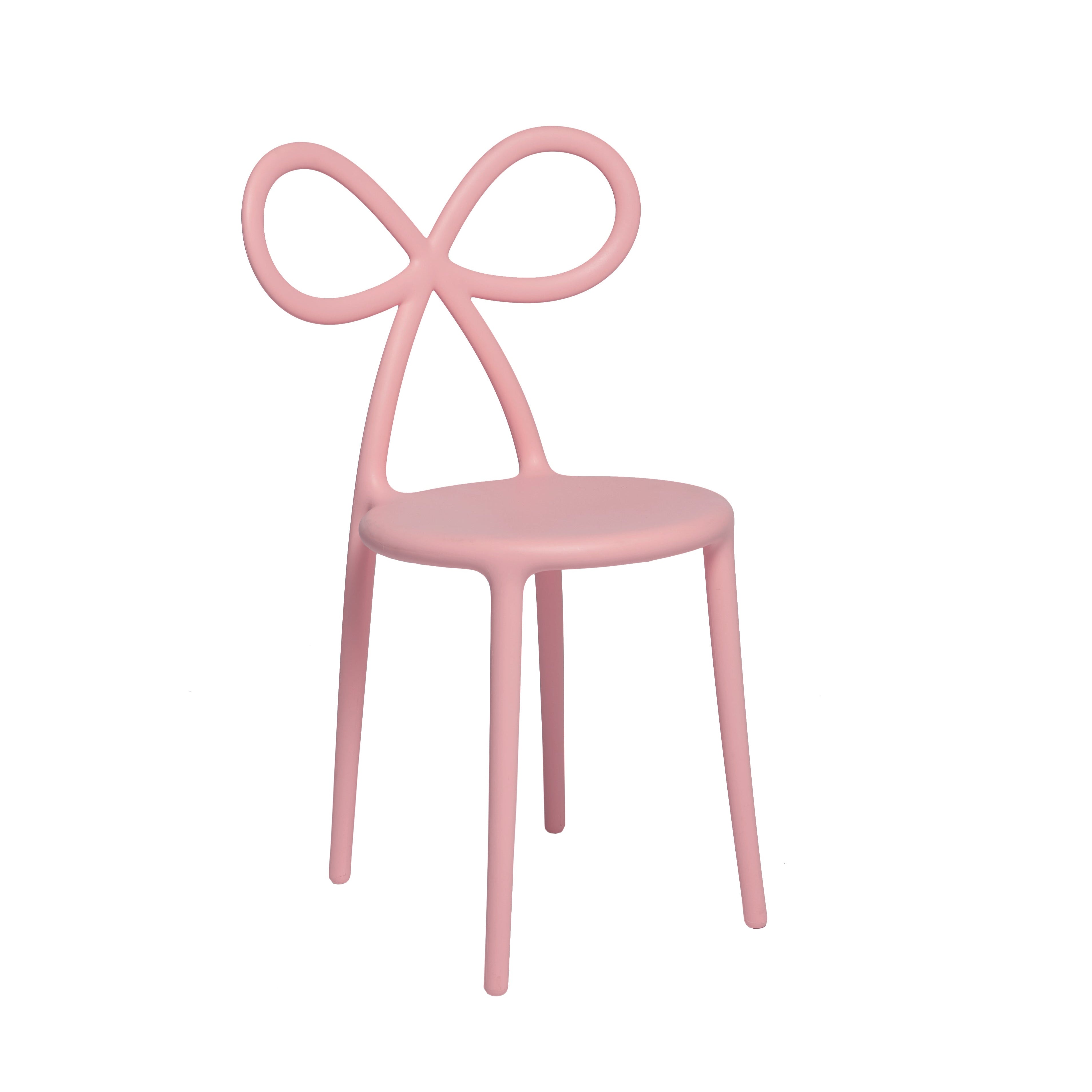 Set van RIBBON stoelen roze